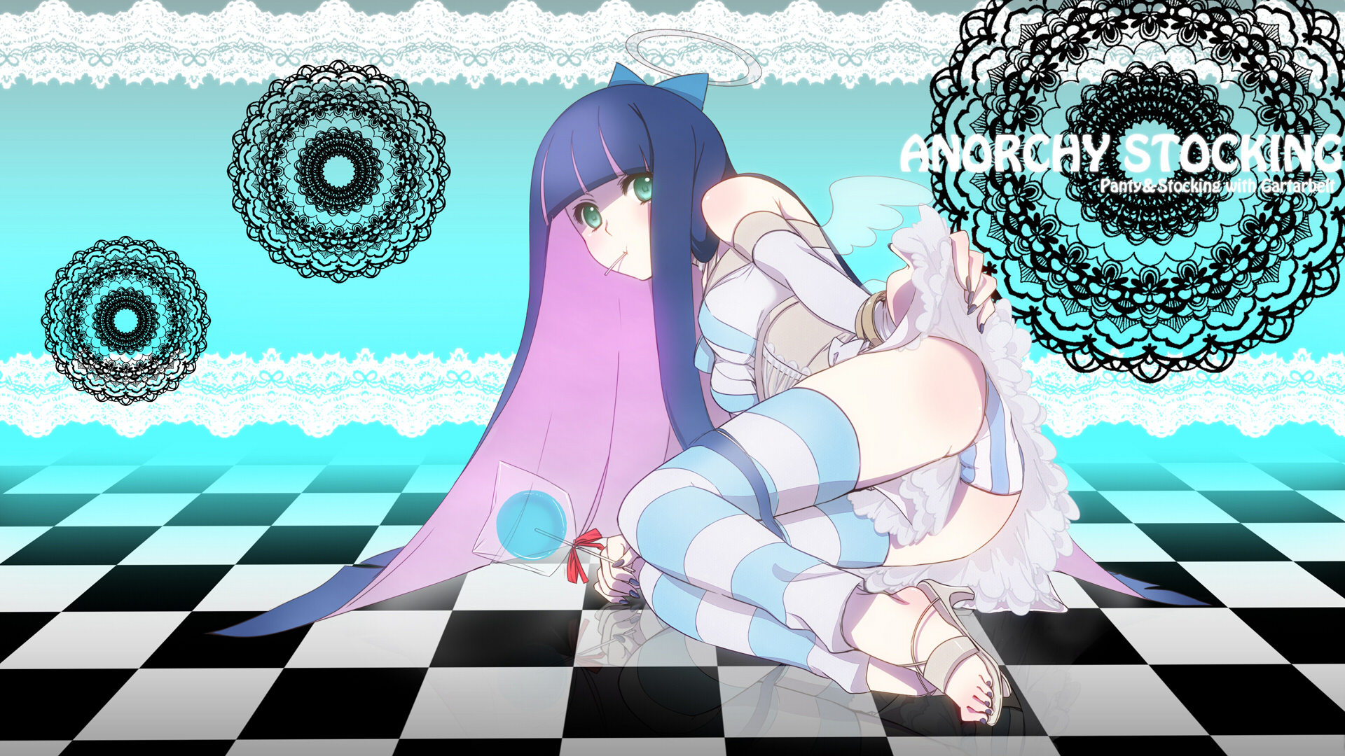Panty And Stocking Full Hd Wallpaper - Panty And Stocking Stocking , HD Wallpaper & Backgrounds