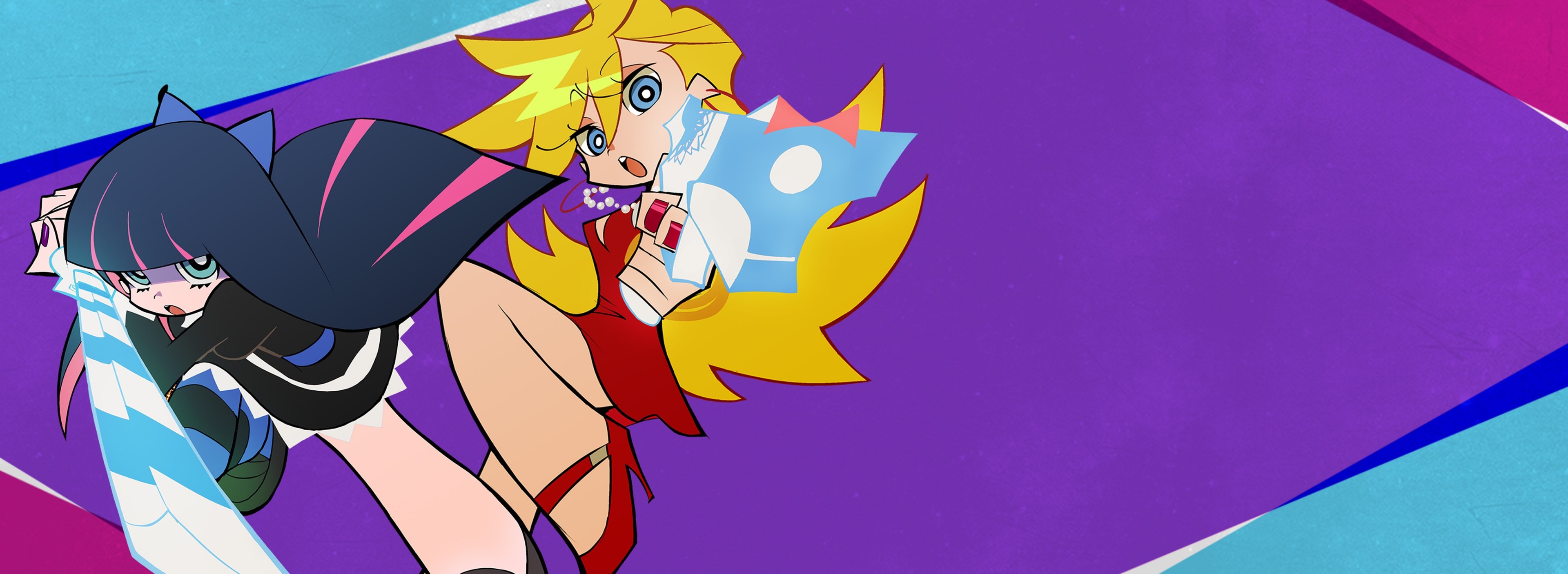 Panty Amp Stocking With Garterbelt 4k Cool Wallpaper - Panty And Stocking With Garterbelt , HD Wallpaper & Backgrounds