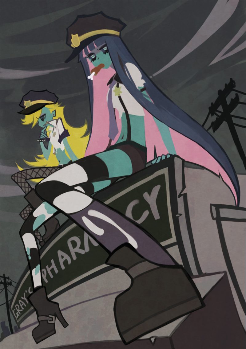 View Fullsize Panty And Stocking With Garterbelt Image - Panty And Stocking With Garterbelt Zombie , HD Wallpaper & Backgrounds