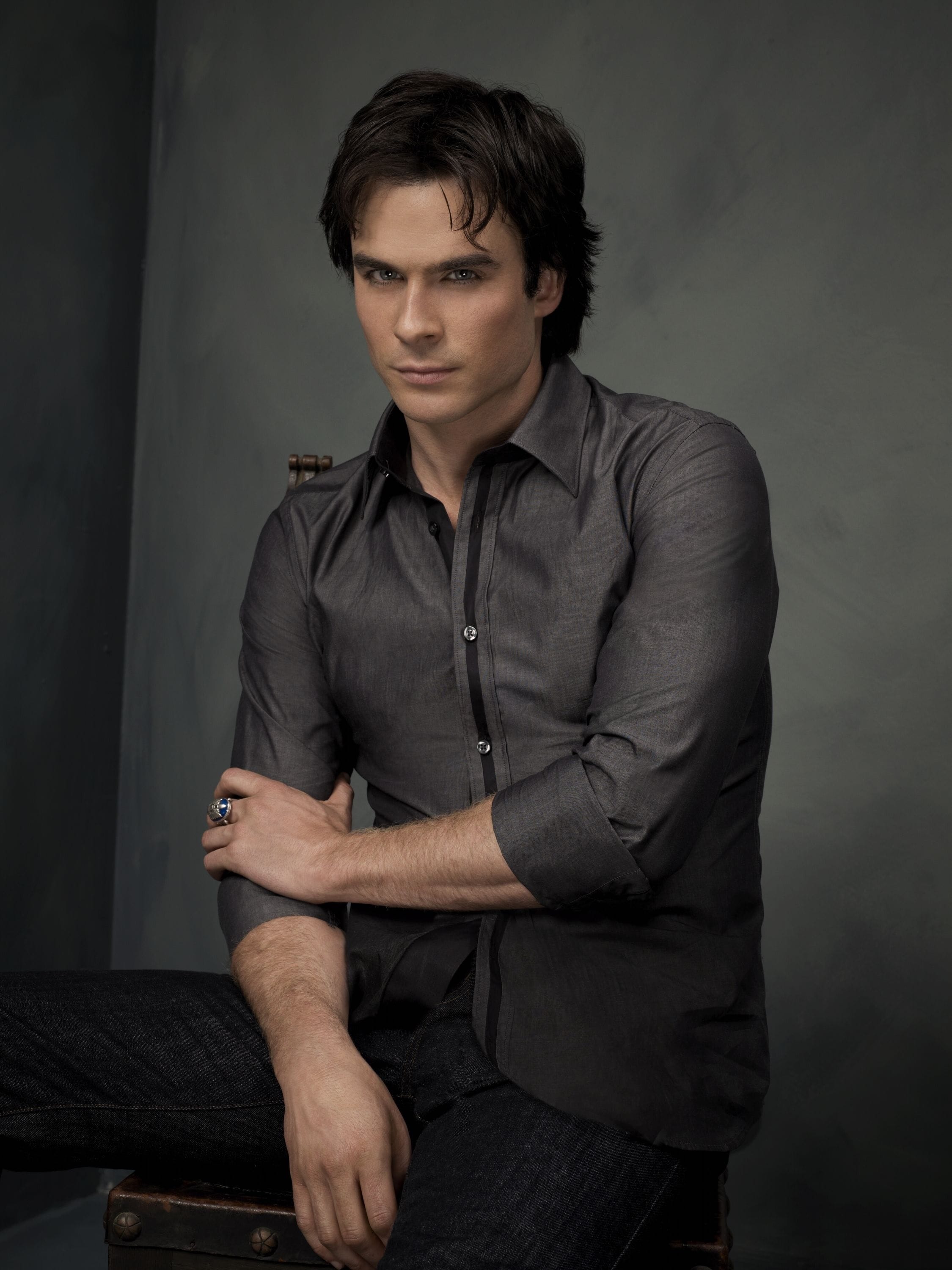 Ian Somerhalder Widescreen For Desktop Ian Somerhalder - Vampire Diaries Damon , HD Wallpaper & Backgrounds