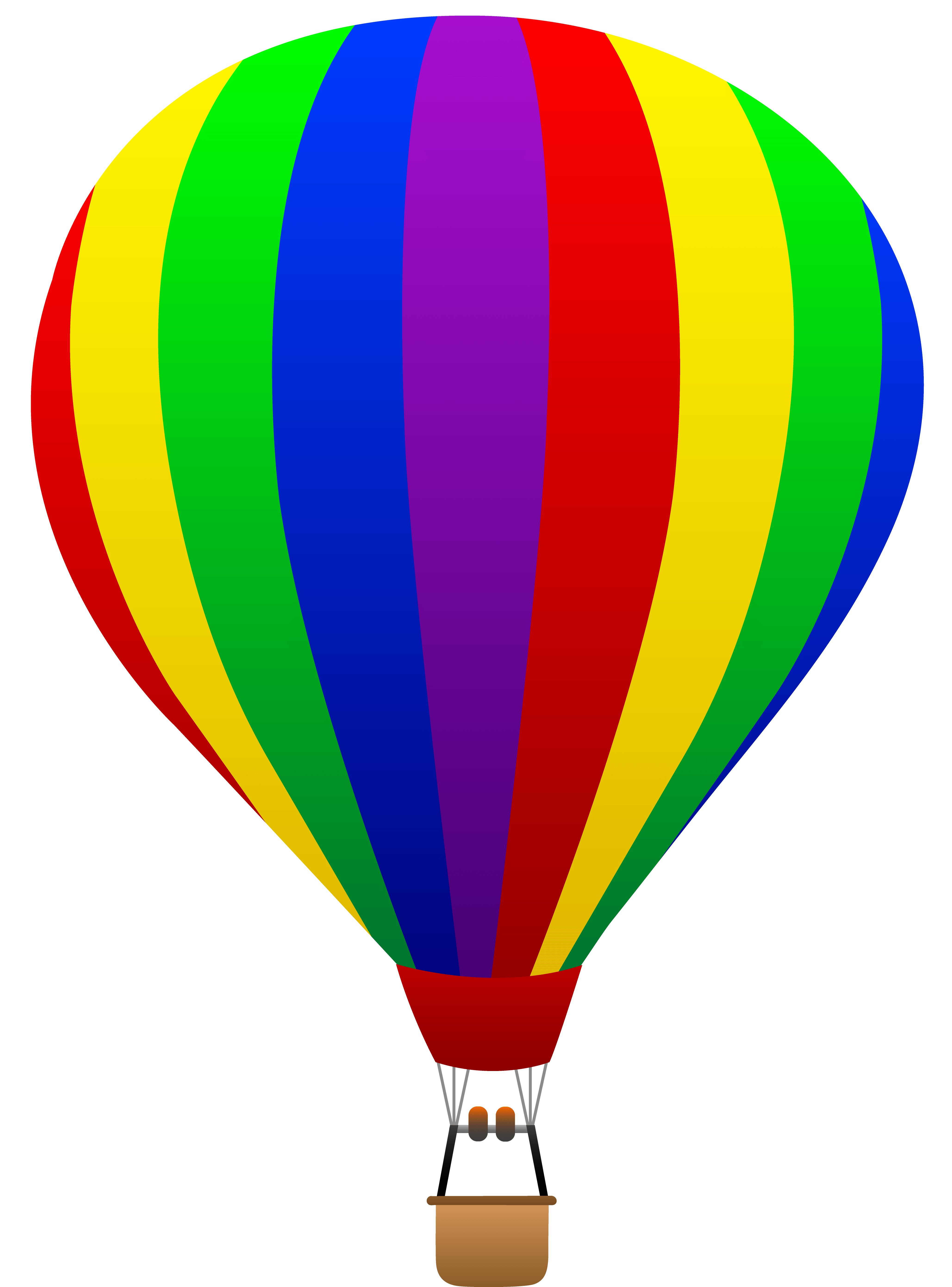 Rainbow Parachute Clipart - Parachute Clipart , HD Wallpaper & Backgrounds