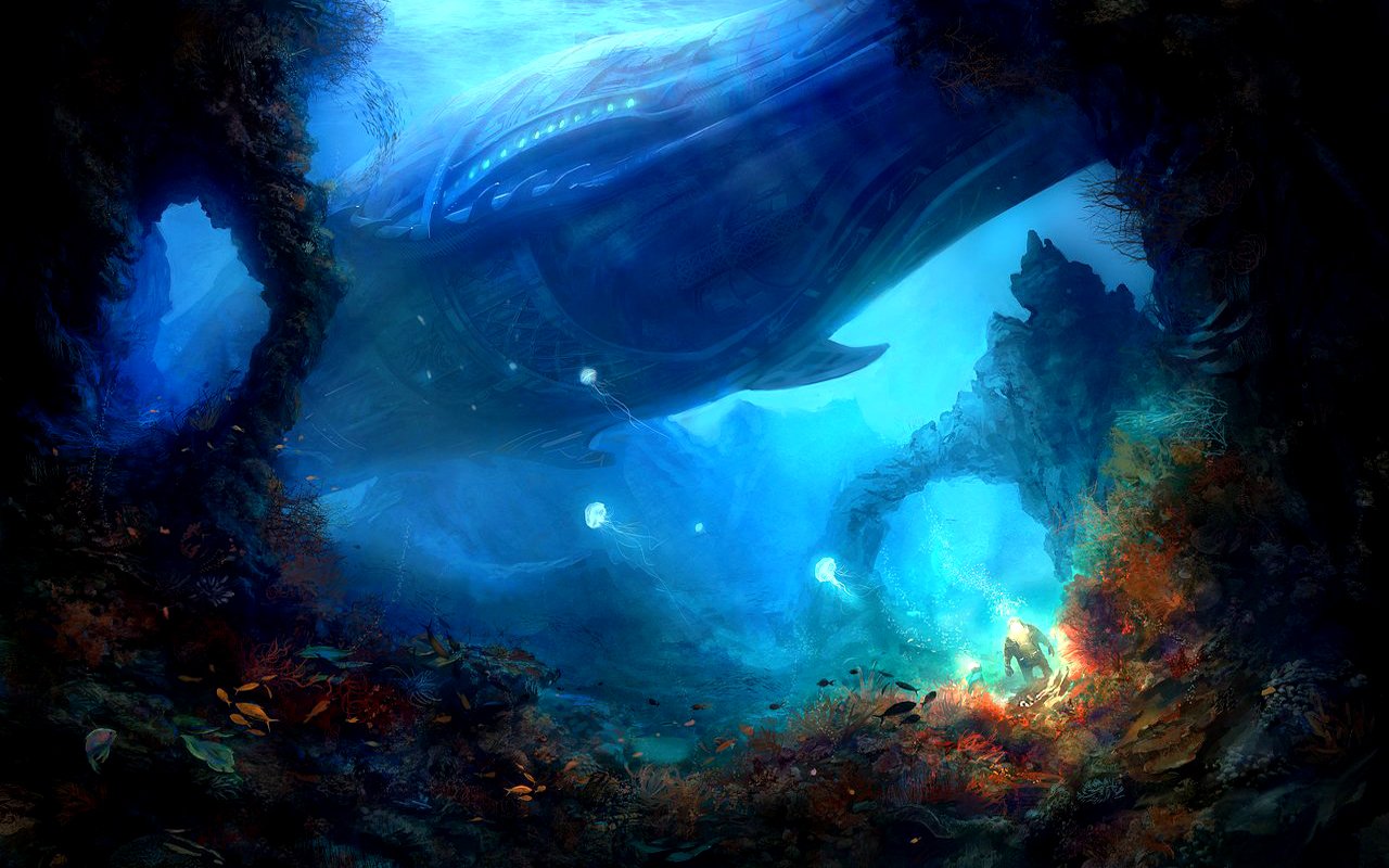 Nautilus - Ocean Fantasy , HD Wallpaper & Backgrounds