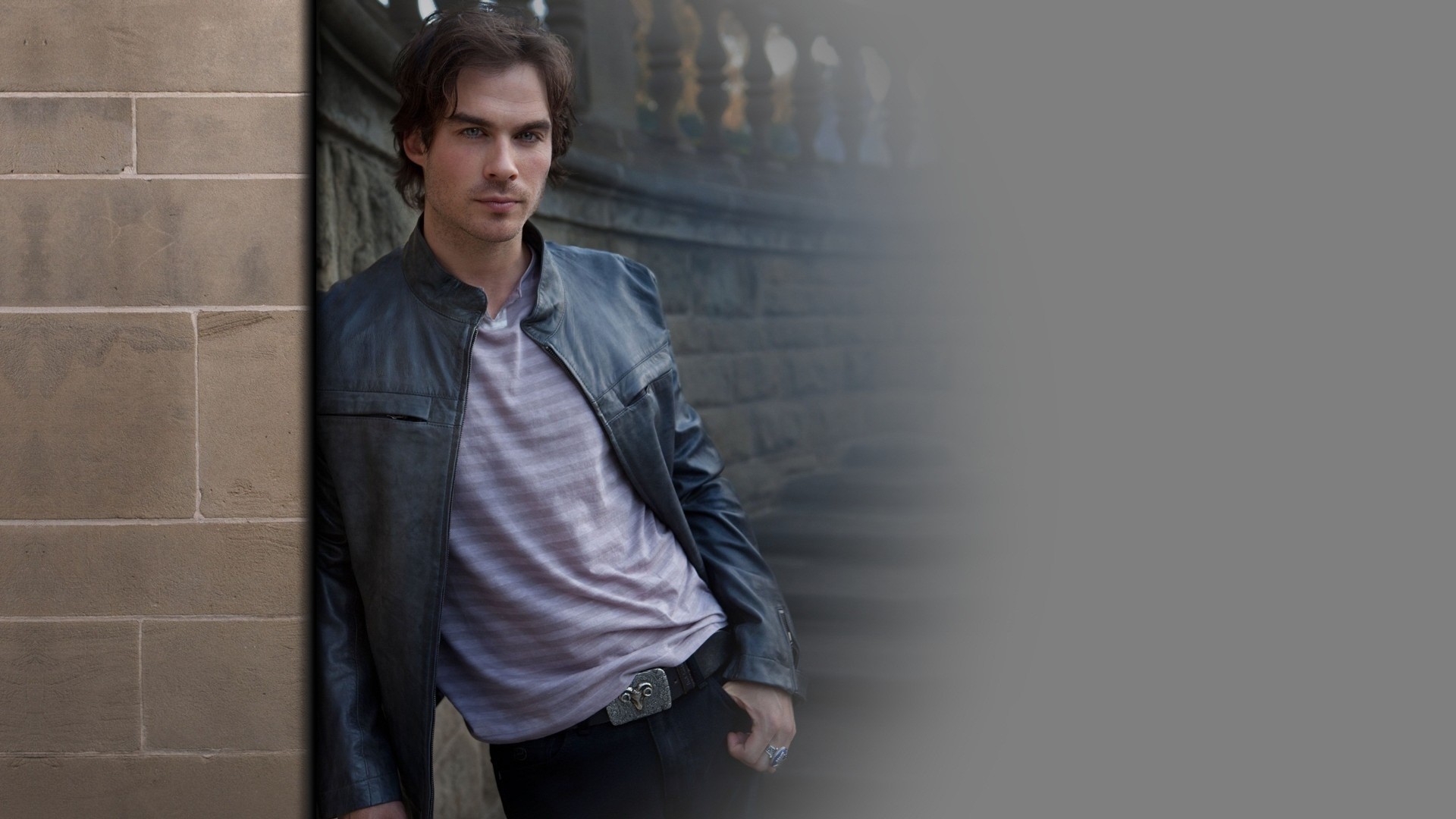 Wallpaper Ian Somerhalder, Actor, Costume, Glass - Damon Salvatore , HD Wallpaper & Backgrounds