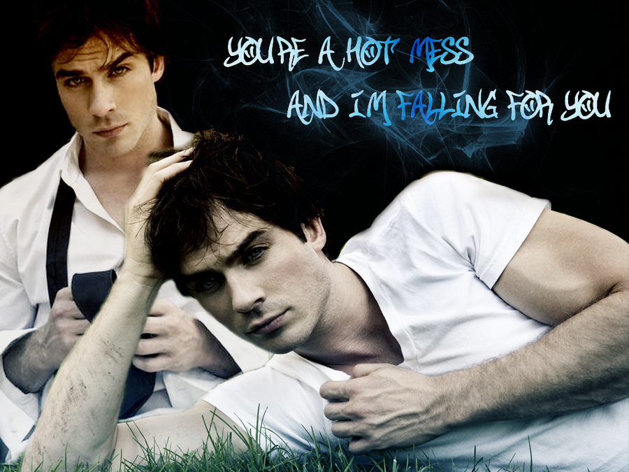 Vampire Diaries Wallpaper Damon And Stefan , HD Wallpaper & Backgrounds
