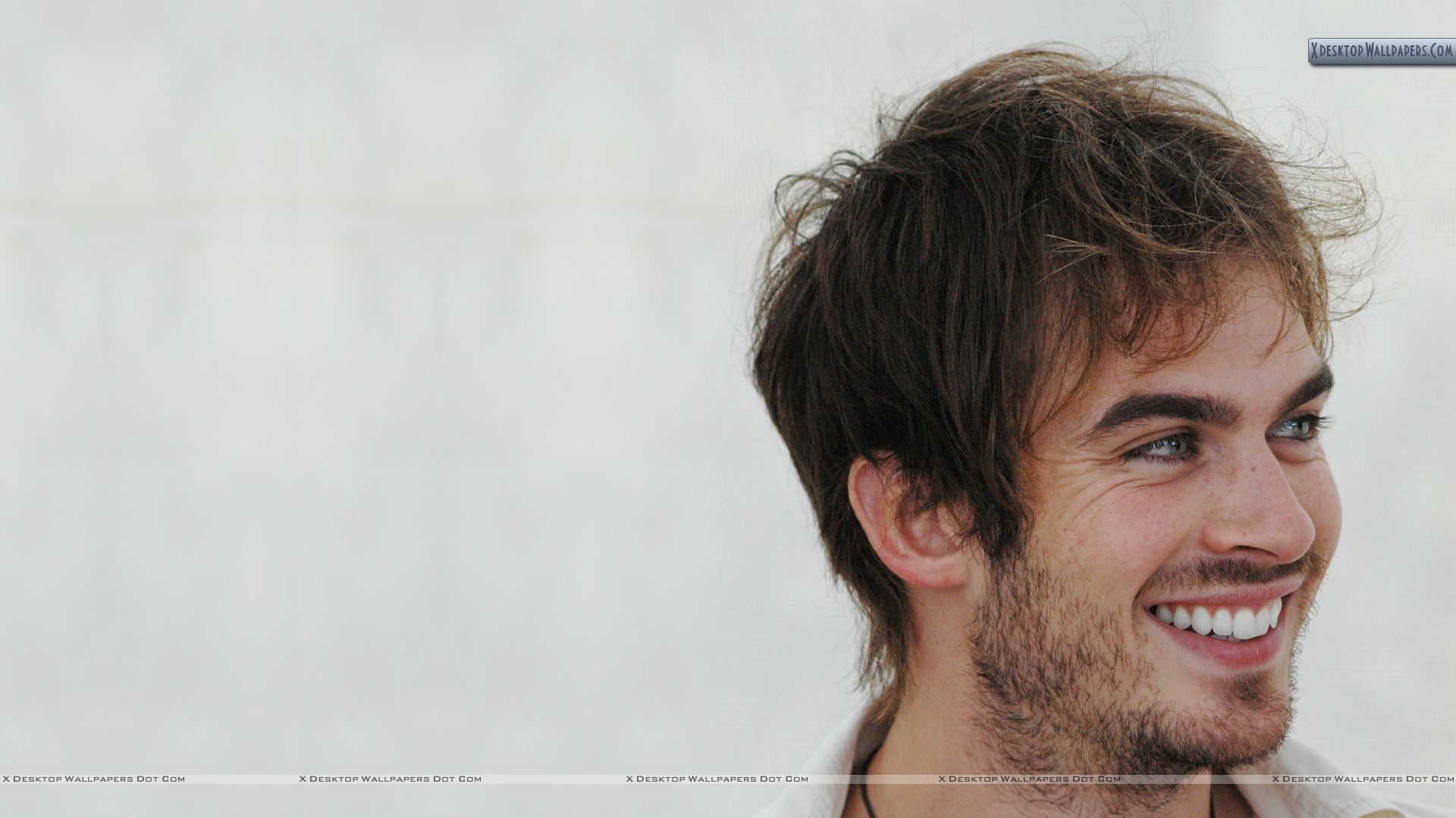 You Are Viewing Wallpaper Titled Ian Somerhalder - Male Side Face Pose , HD Wallpaper & Backgrounds