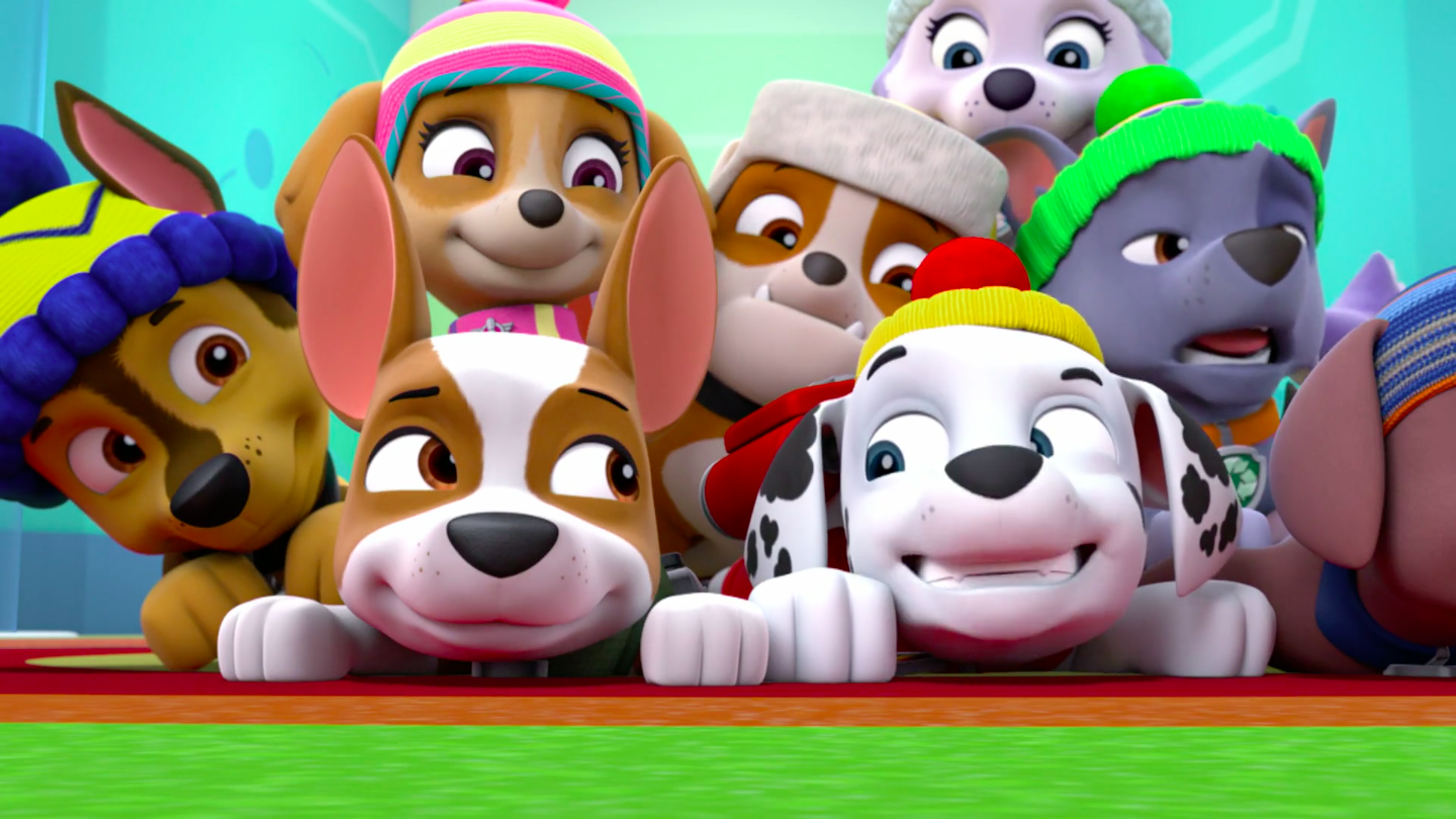 The Pups Winter Wonder Showquotes Paw Patrol Wiki Fandom - Paw Patrol Winter Wonder Show , HD Wallpaper & Backgrounds