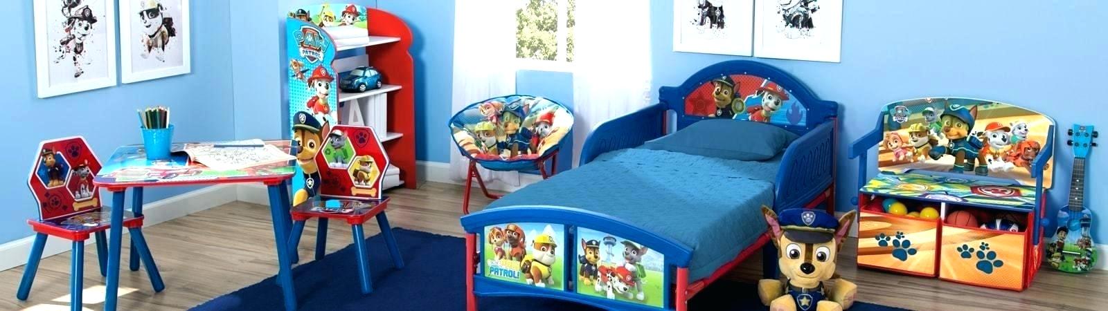 Paw Patrol Crib Bedding Excellent Toddler Bedroom Set - Boys Paw Patrol Bedroom Set , HD Wallpaper & Backgrounds