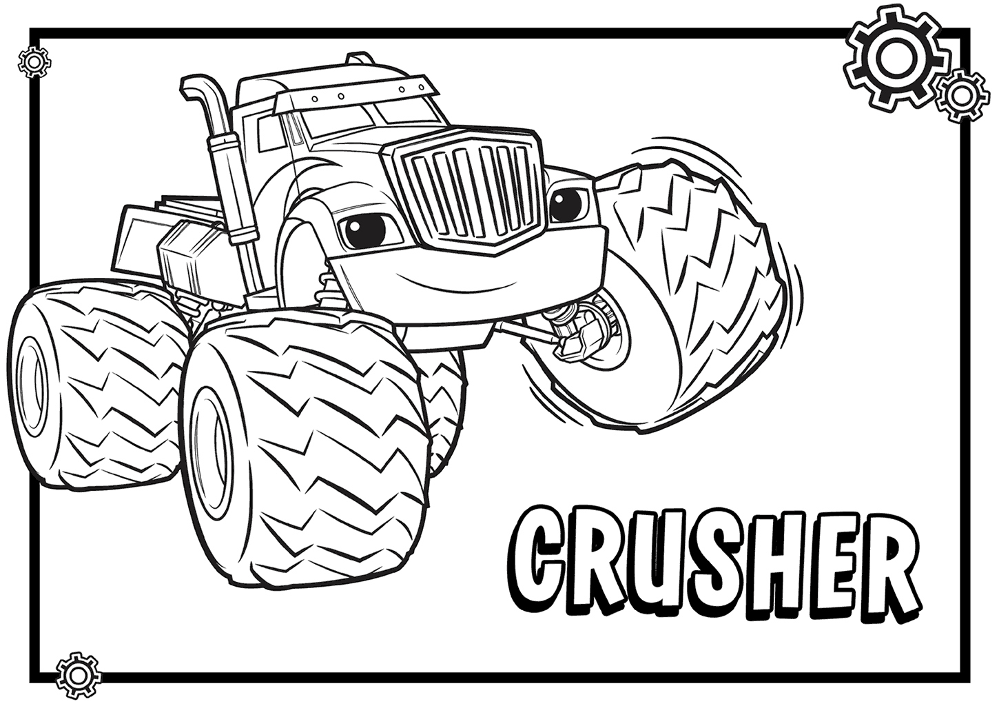 Blaze Coloring Pages Pages De Coloriages Blaze And - Coloring Blaze And The Monster Machines , HD Wallpaper & Backgrounds