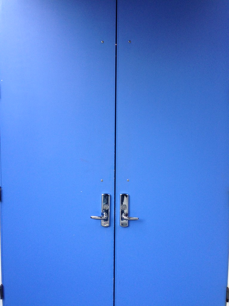 Behind The Blue Door Tags - Sliding Door , HD Wallpaper & Backgrounds
