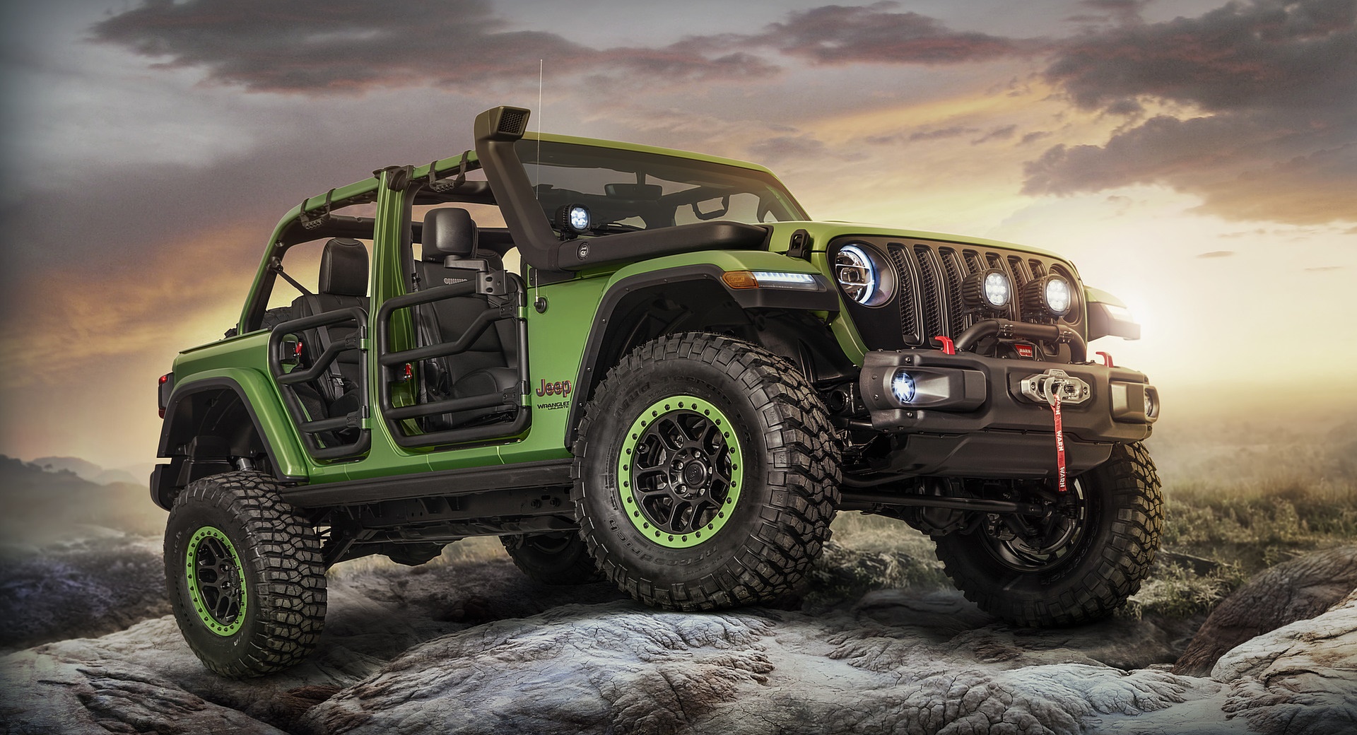 2018 Jeep Wrangler Rubicon Unlimited Mopar - Jeep Wrangler 2018 Accessories , HD Wallpaper & Backgrounds