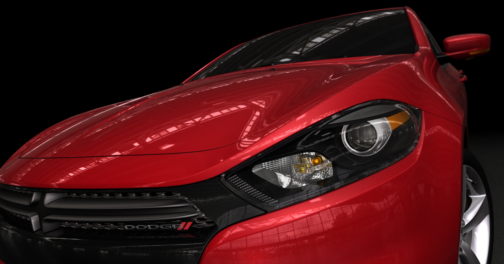 2018 - Led Head Lights For 2013 Dodge Dart , HD Wallpaper & Backgrounds