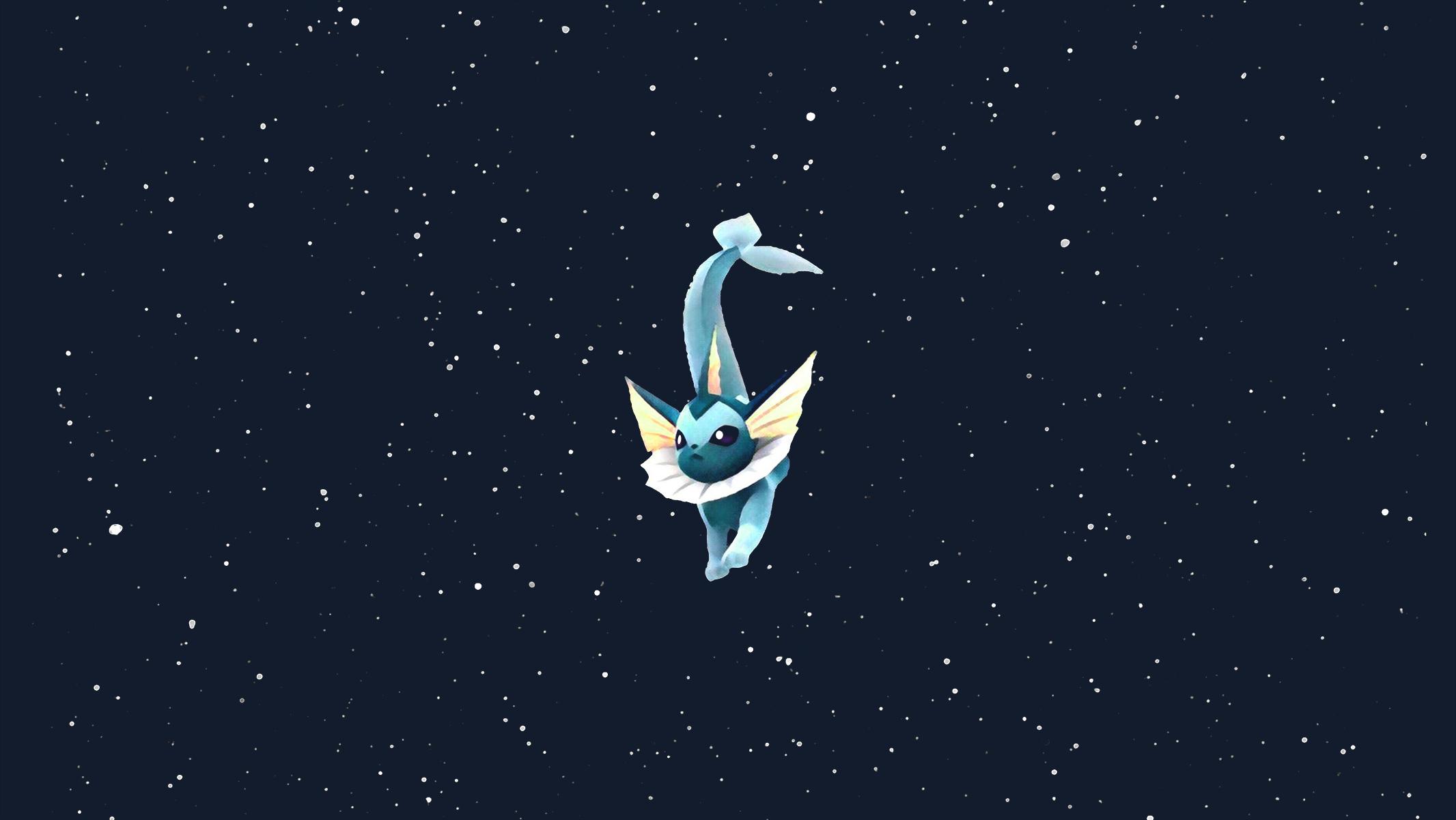 I Created A Wallpaper Of Vaporeon Evolving For Myself, - Illustration , HD Wallpaper & Backgrounds