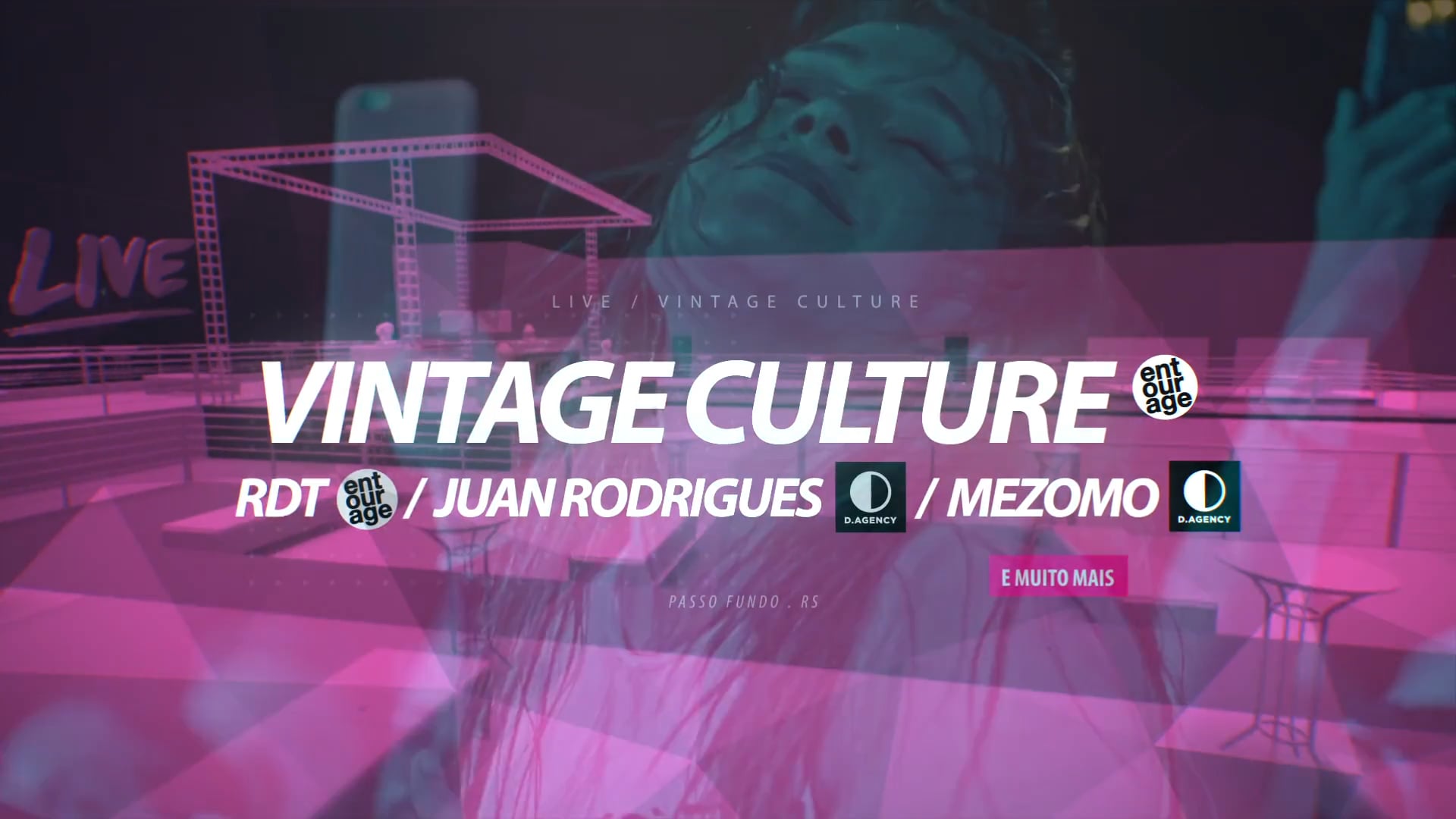 Live ☆ Vintage Culture ☆ 25 Maio 2016 • Passo Fundo - Stage , HD Wallpaper & Backgrounds
