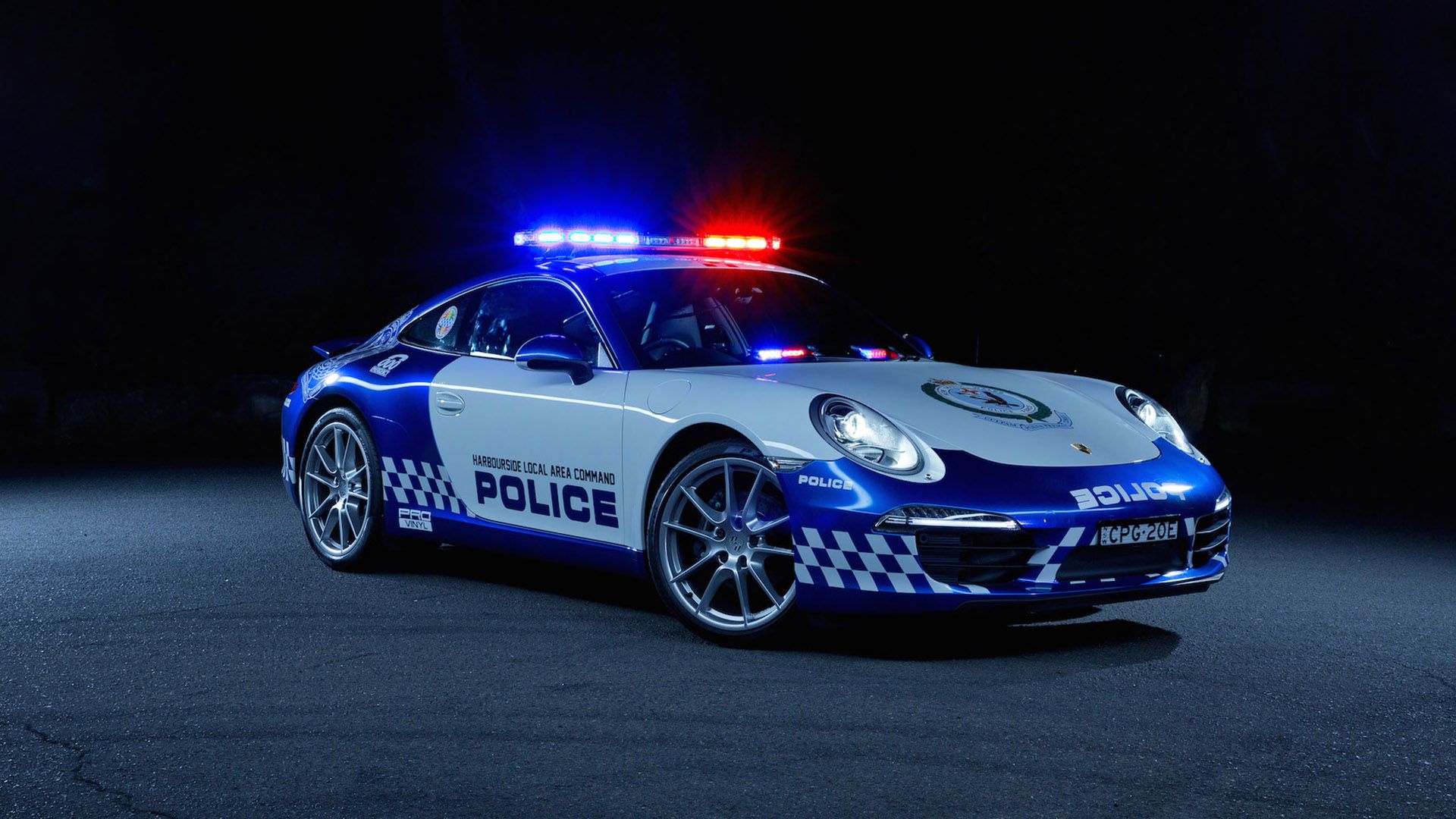 Police Hd Wallpapers Backgrounds Wallpaper - Porsche Police Car , HD Wallpaper & Backgrounds