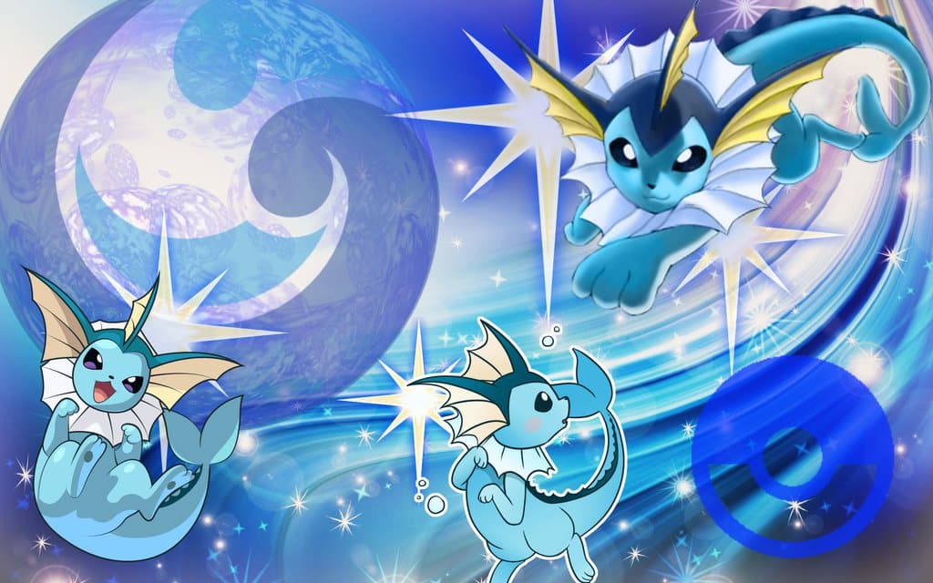 This Pokemon Has Always Been Able To Take A Punch - Pokemon Vaporeon Wallpaper Hd , HD Wallpaper & Backgrounds