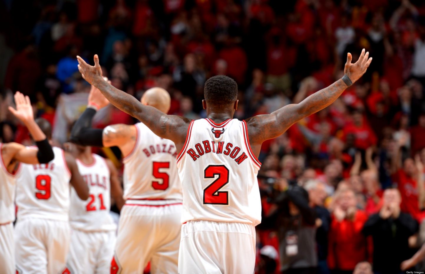 Nba Basketball Sports Chicago Bulls Chicago Nate Robinson - Nate Robinson Chicago Bulls , HD Wallpaper & Backgrounds