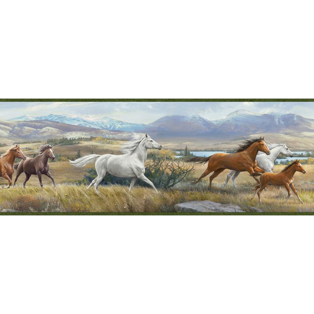Chesapeake Sally Blue Wild Horses Portrait Wallpaper - Horse 8 , HD Wallpaper & Backgrounds
