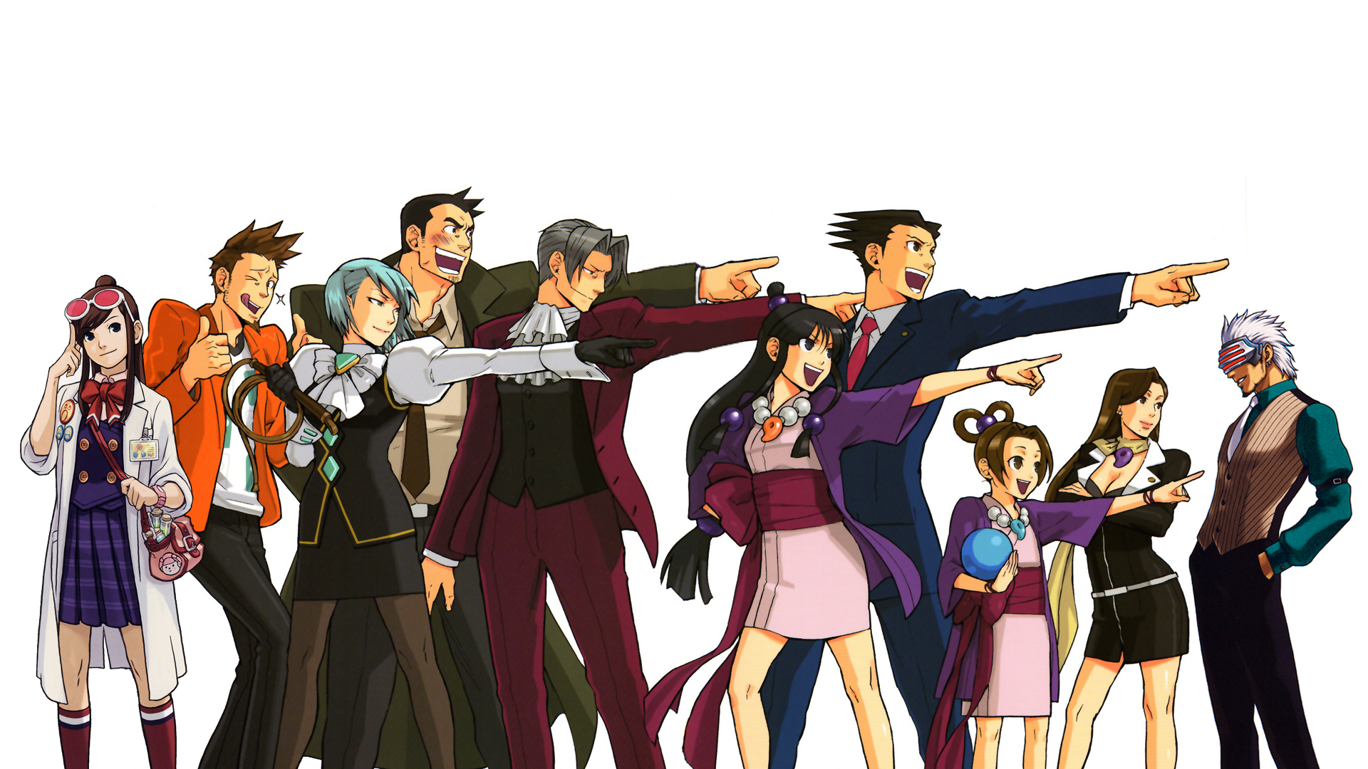 Ace Attorney Hd Wallpaper - Ace Attorney , HD Wallpaper & Backgrounds