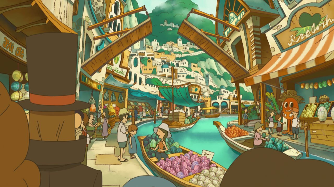 Professor Layton And The Unwound Future Review - Professor Layton And The Unwound Future Background , HD Wallpaper & Backgrounds