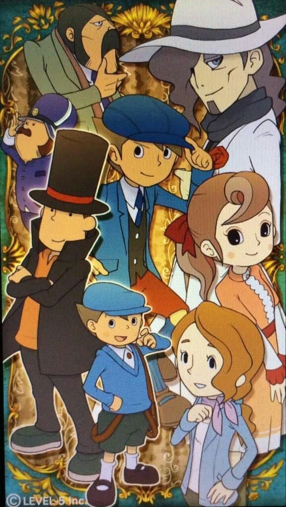 Professor Layton Wallpapers-91z762c - Professor Layton And The Unwound Future , HD Wallpaper & Backgrounds