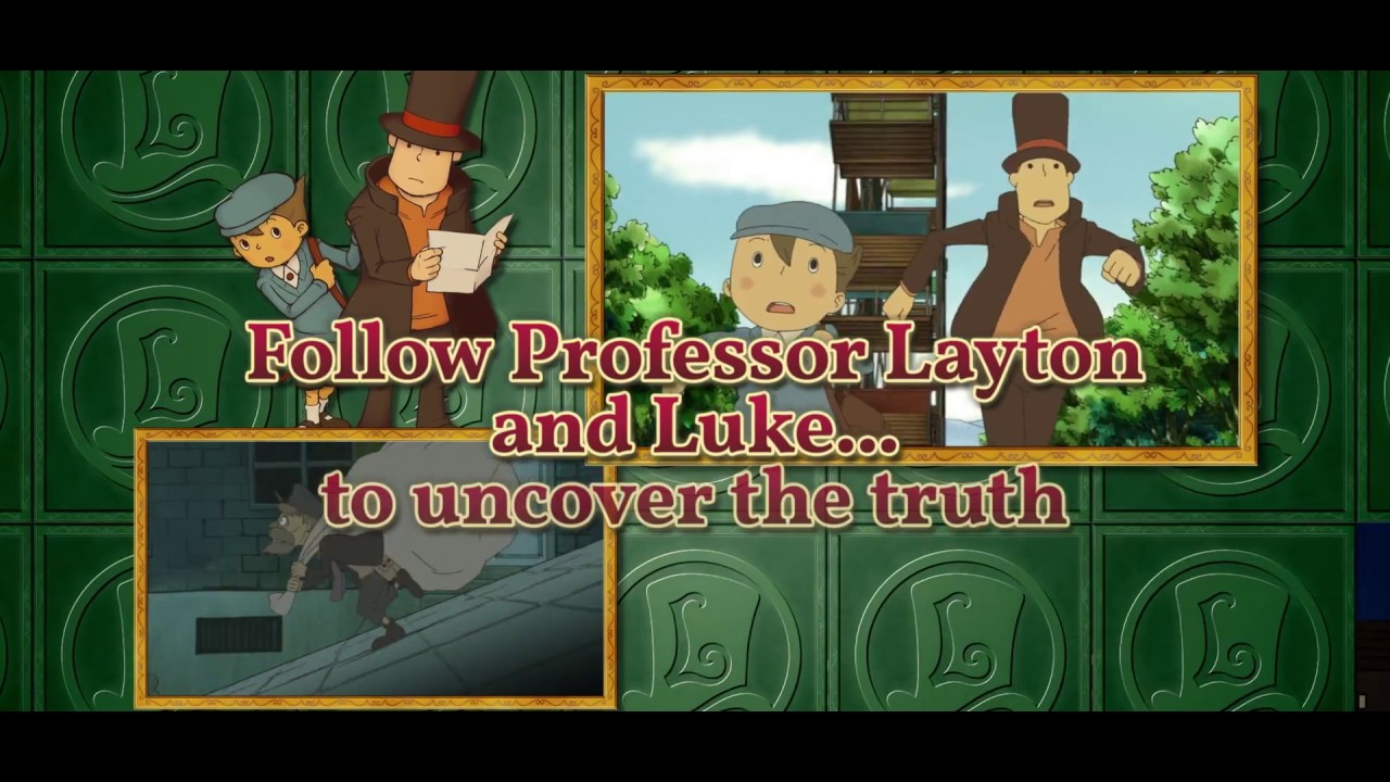 Professor Layton And The Curious Village Is Coming - Professor Layton And The Curious , HD Wallpaper & Backgrounds