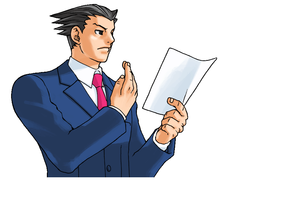 Phoenix Wright Hd Sprites - Attack Lawyer Defense Lawyer , HD Wallpaper & Backgrounds