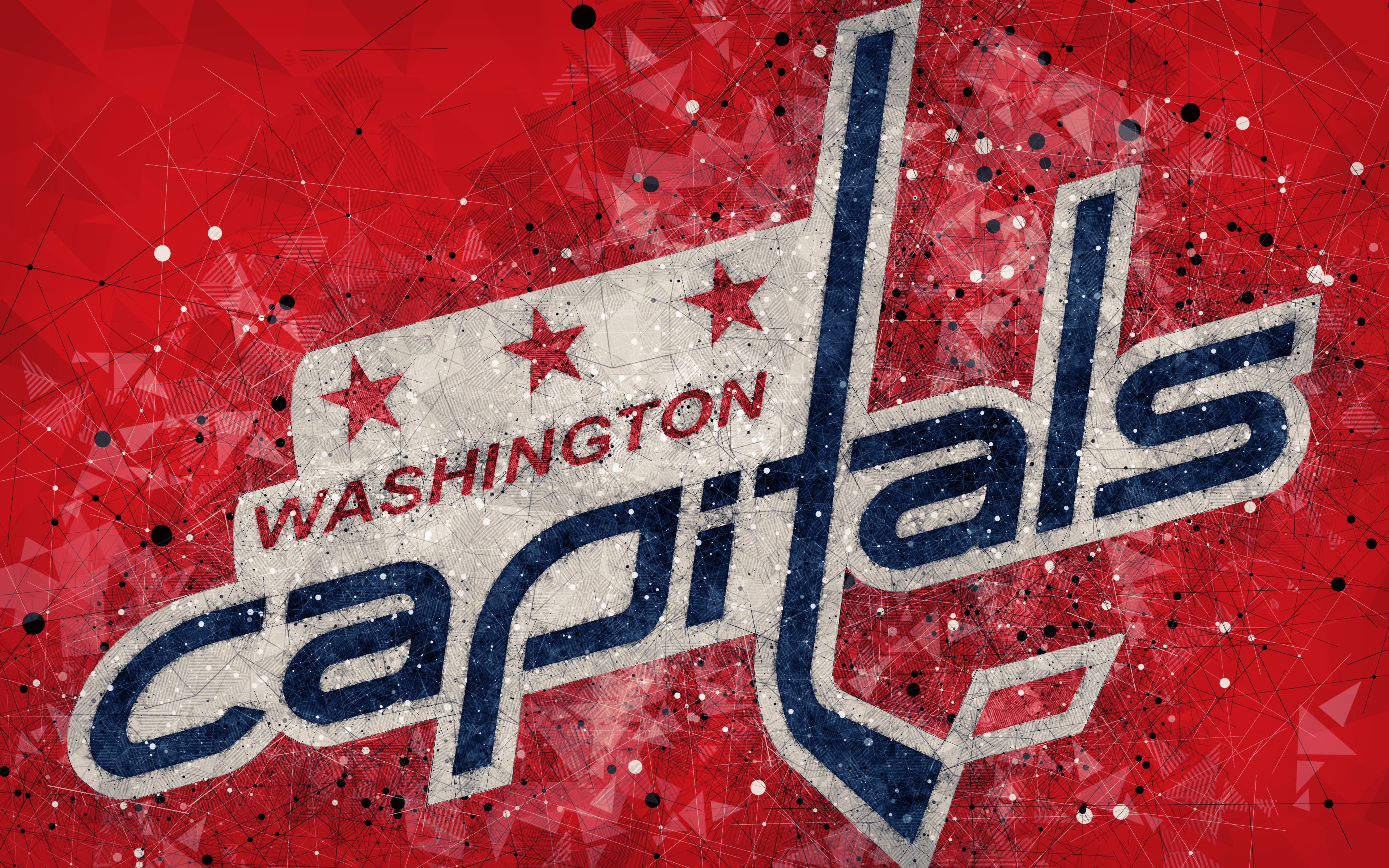 Washington Capitals 4k Ultra Hd Wallpaper - Cool Washington Capitals , HD Wallpaper & Backgrounds