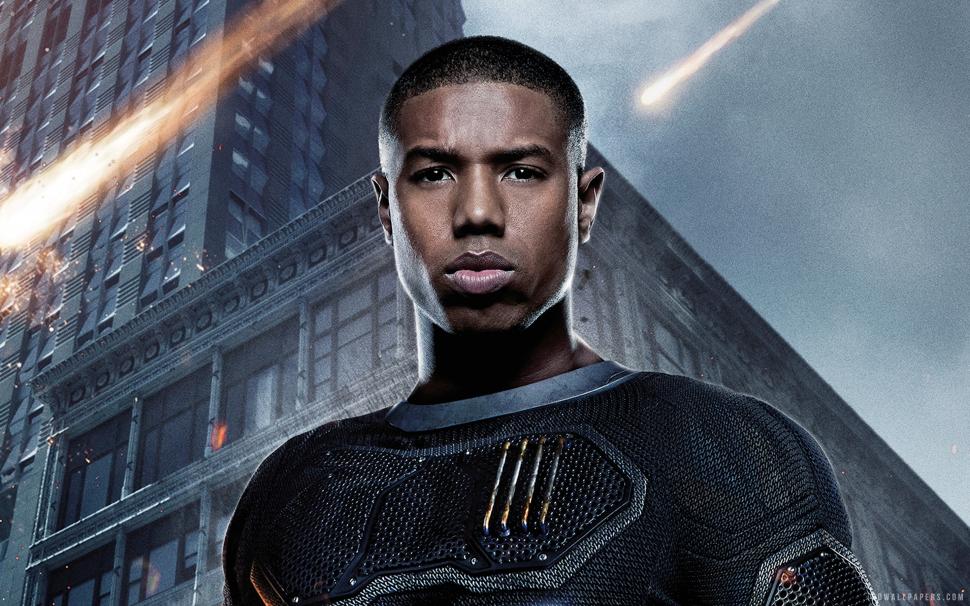 Jordan As The Human Torch Wallpaper - Michael B Jordan Fantastic Four , HD Wallpaper & Backgrounds