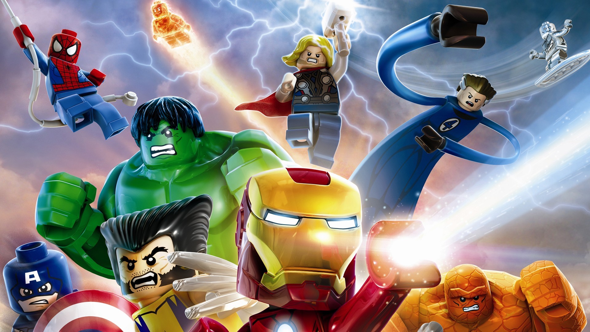 Wallpaper - Lego Marvel Superheroes , HD Wallpaper & Backgrounds