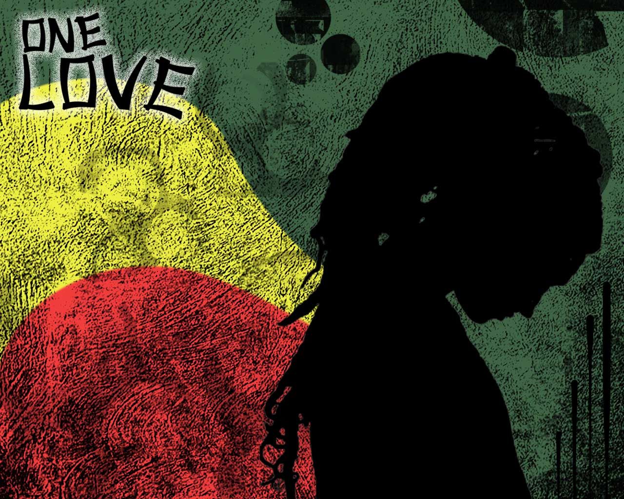 One Love Rasta Reggae Wallpapers Hd - One Love Rasta Girl , HD Wallpaper & Backgrounds