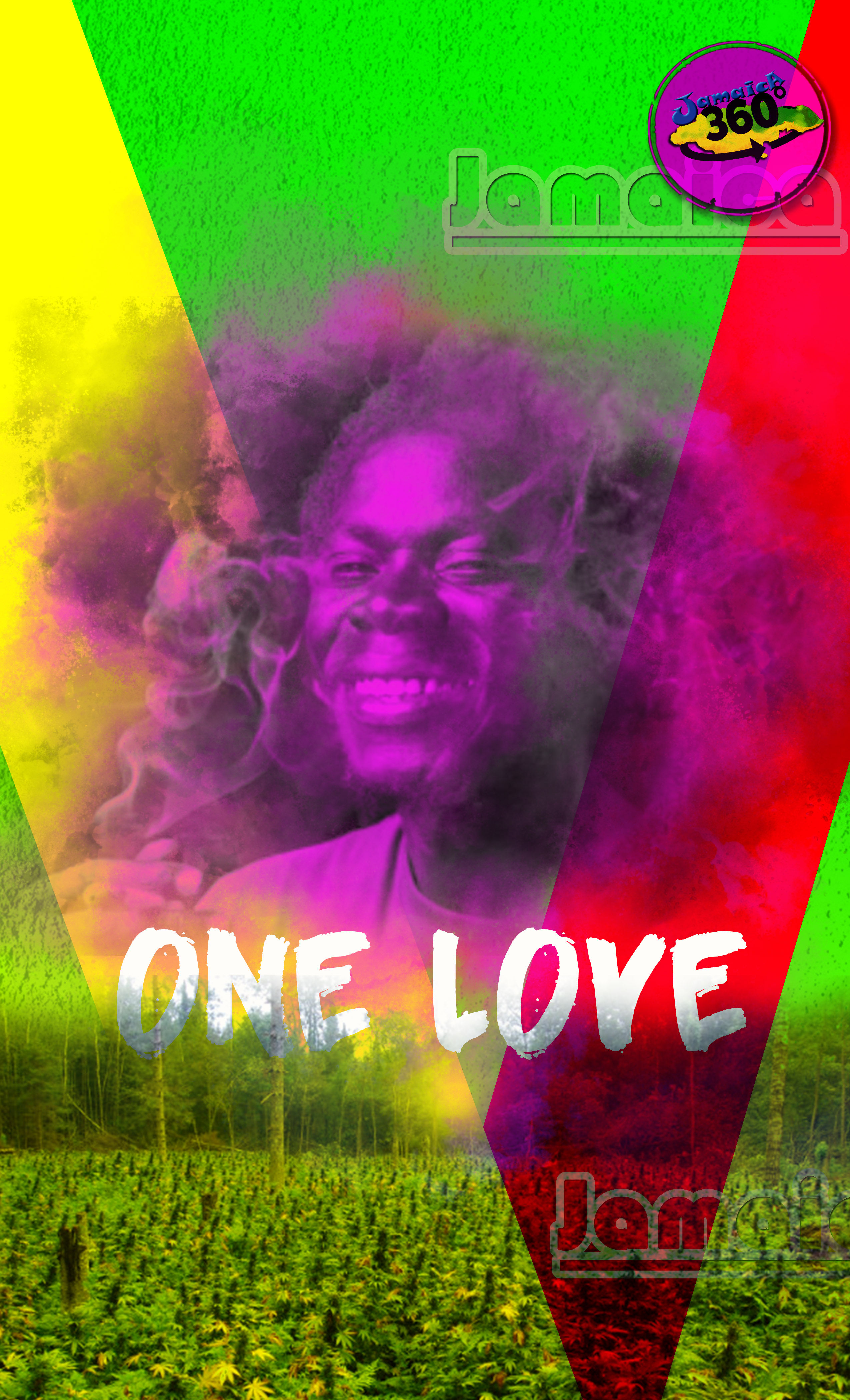 Rasta Onelove Wallpaper And Poster - Drogue Au Ghana , HD Wallpaper & Backgrounds