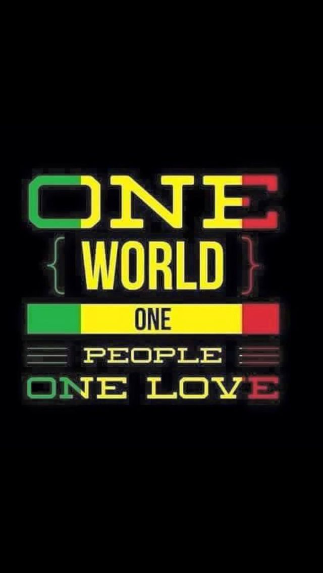 One World One Love - One Love One World Bob Marley , HD Wallpaper & Backgrounds