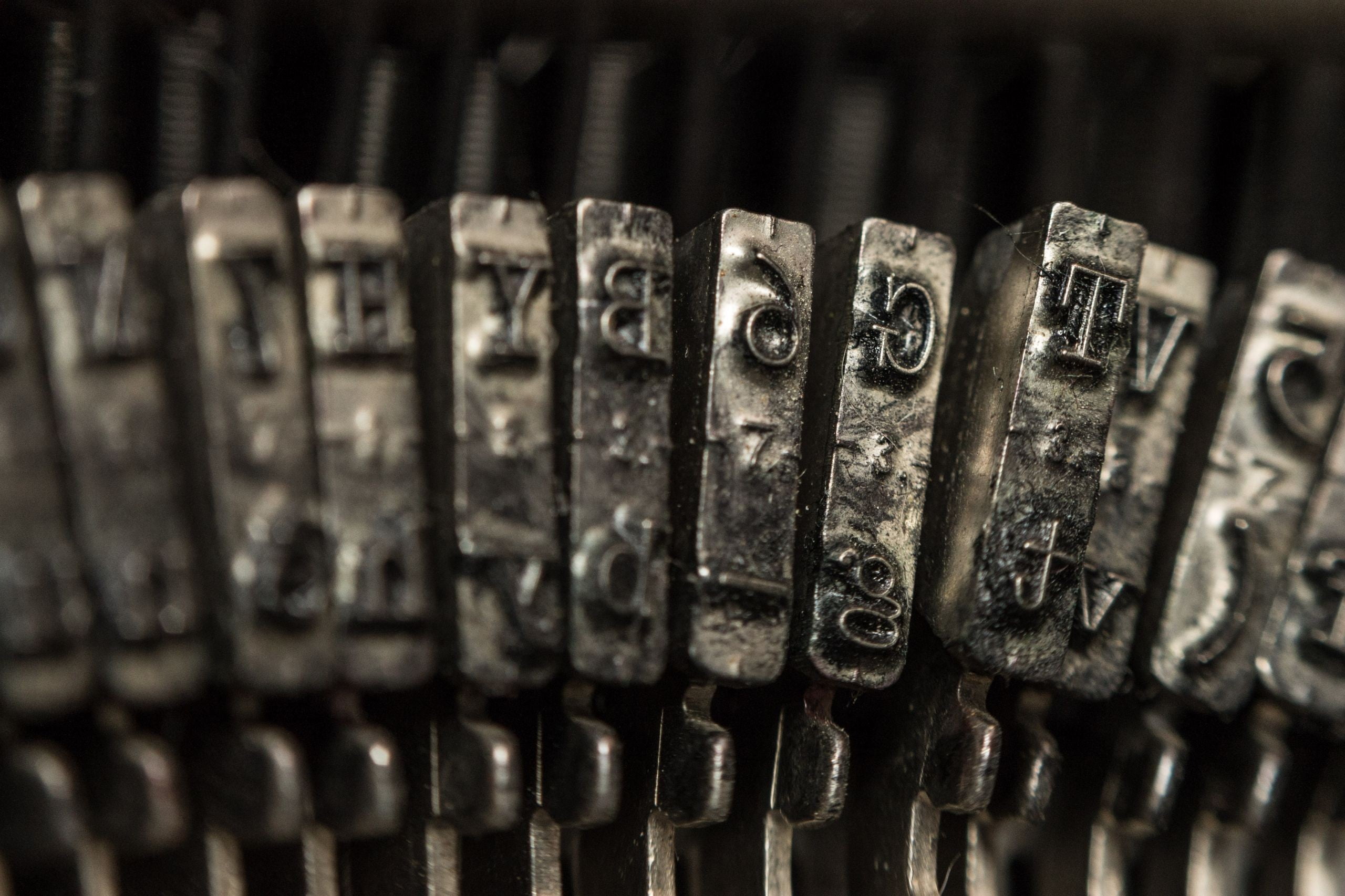 Gray Typewriter Part, Typography, Typewriters, Vintage, - Vintage Typography Wallpaper Hd , HD Wallpaper & Backgrounds