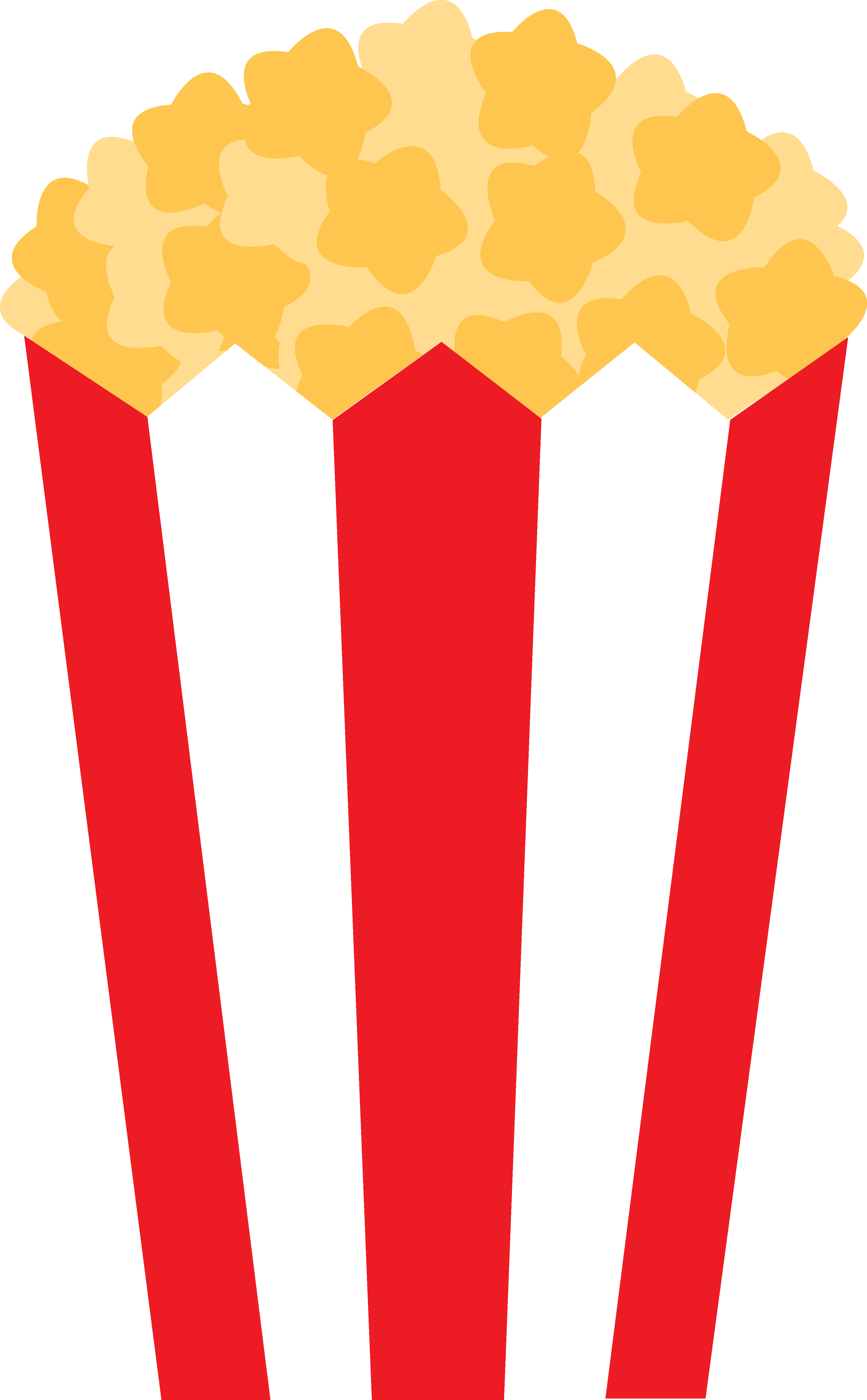 Movie Popcorn Cartoon Id Buzzerg - Popcorn Bag Clipart , HD Wallpaper & Backgrounds