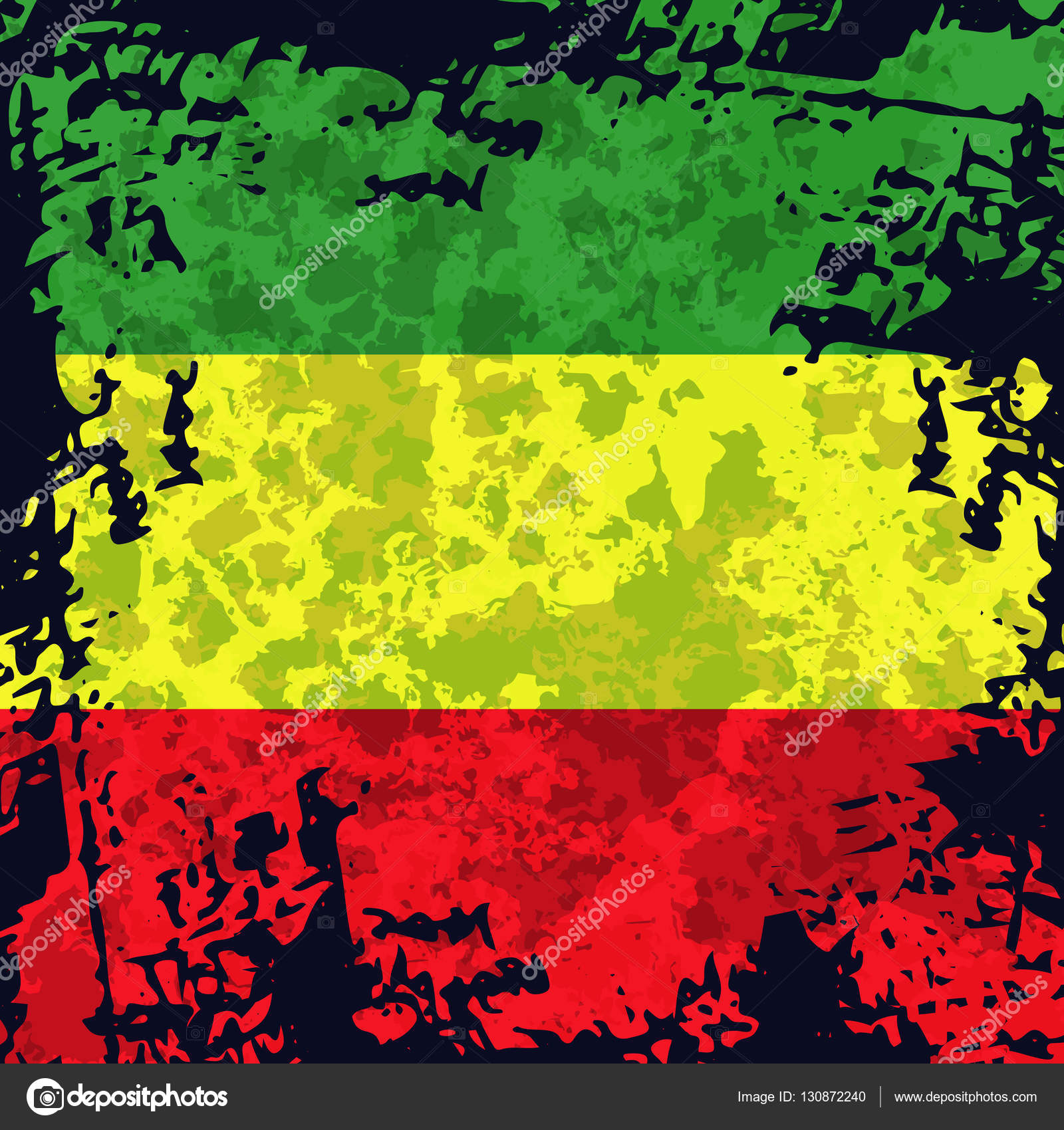 Colorful Backdrop For Decoration Work In Reggae, Rastaman - Green Yellow Red Background , HD Wallpaper & Backgrounds