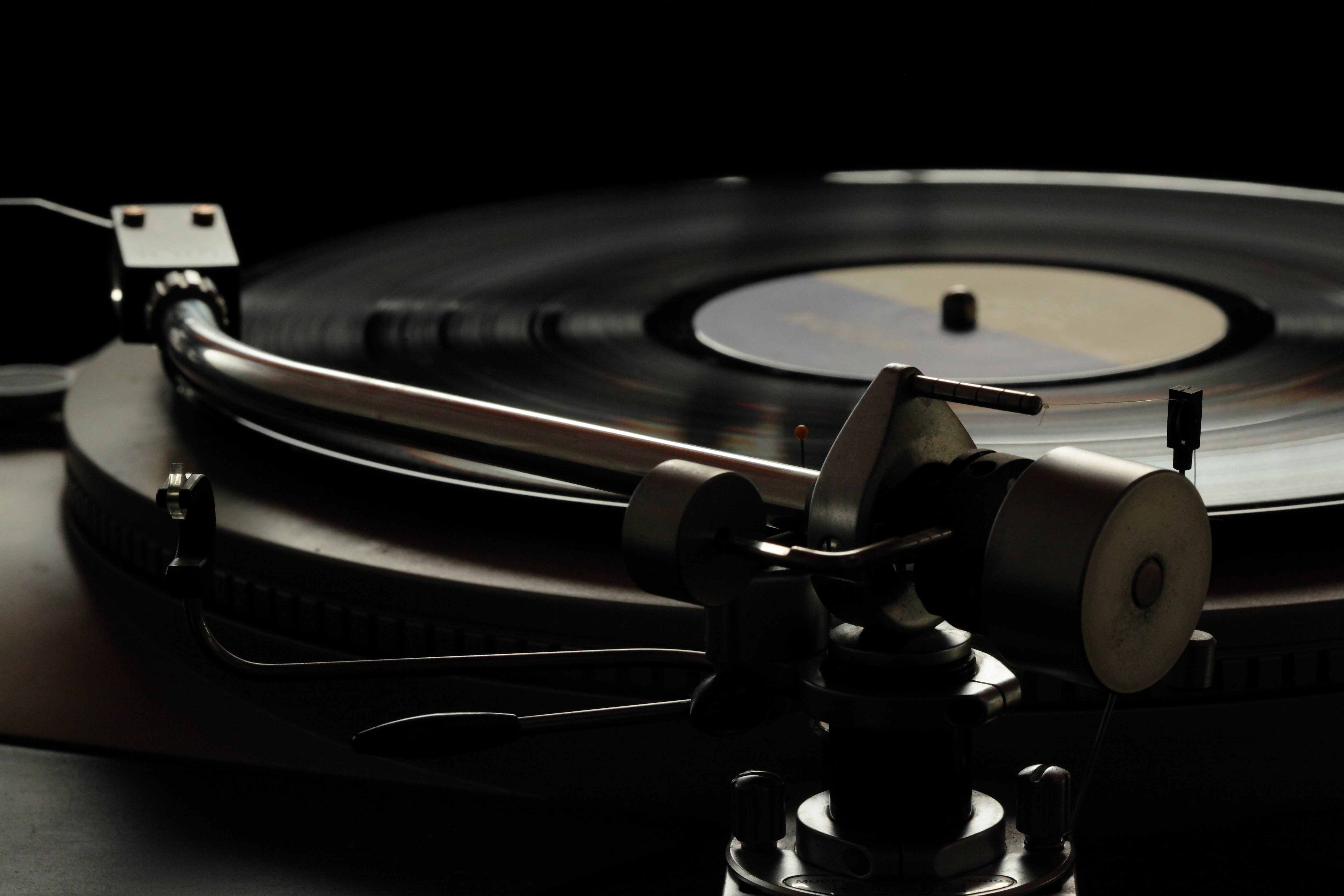 Black Lp Record Player Preview - Music Takes Me Away Quotes , HD Wallpaper & Backgrounds
