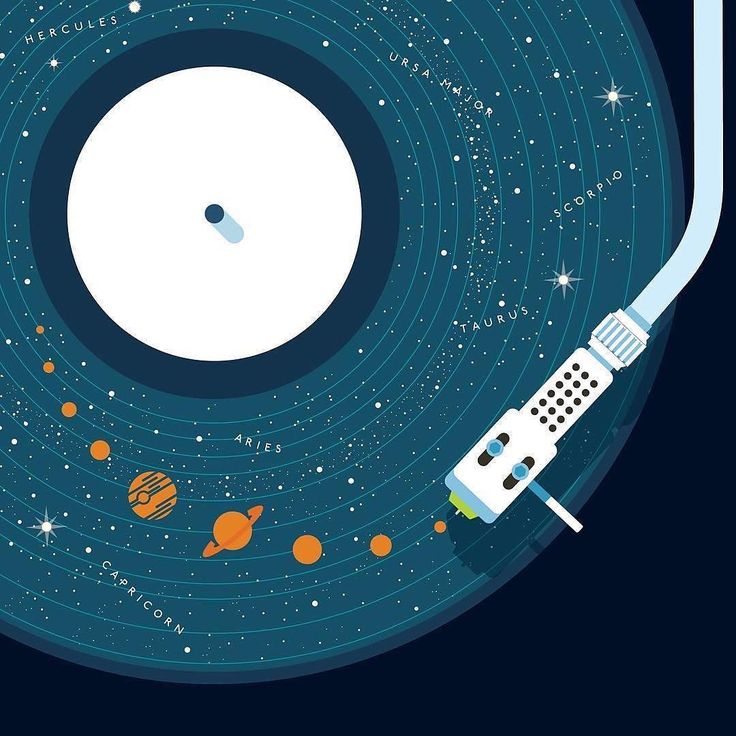 Vinyl Record Wallpaper - Records Illustration , HD Wallpaper & Backgrounds