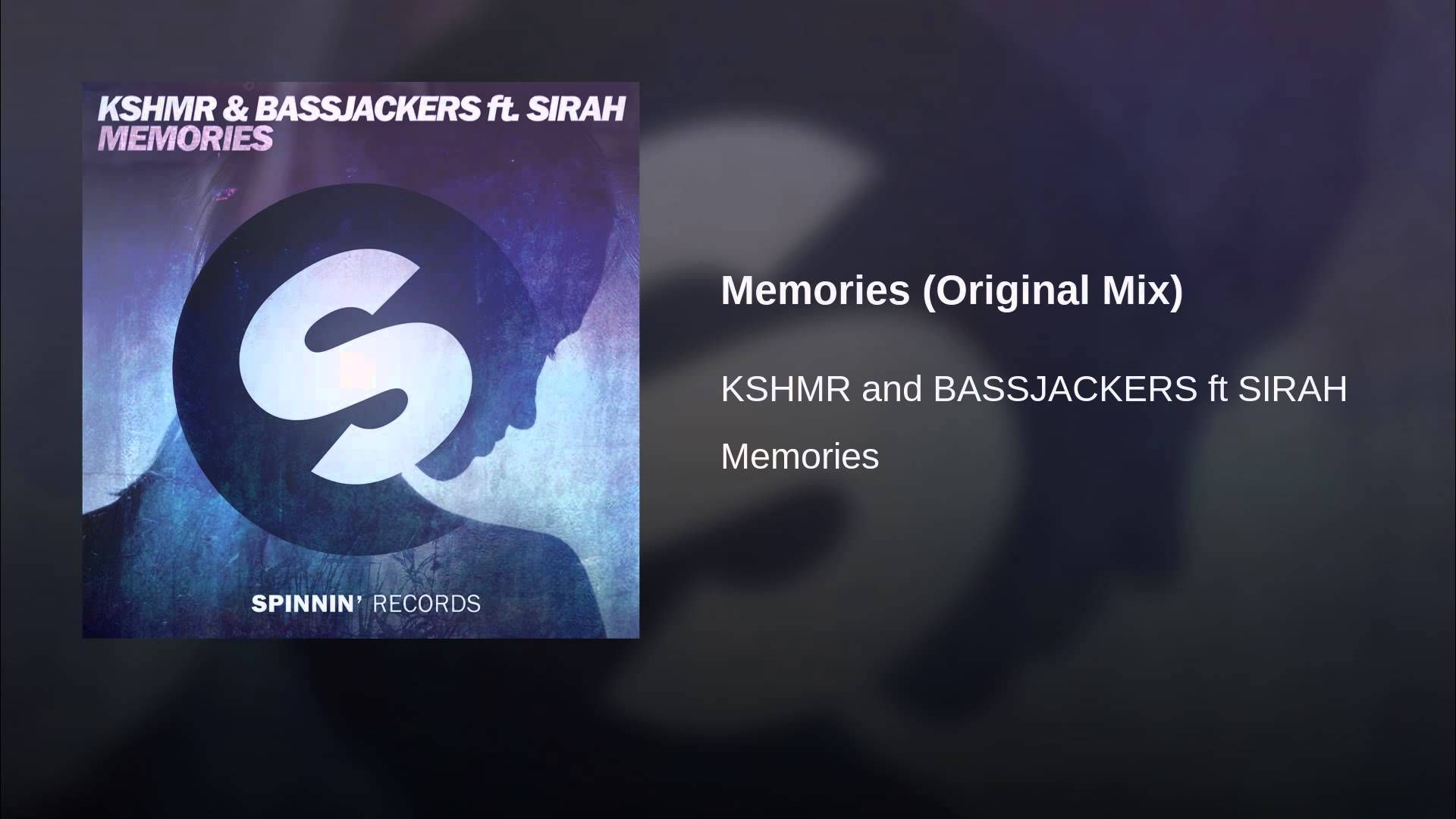 Memories - Kshmr & Bassjackers Ft Sirah Memories , HD Wallpaper & Backgrounds