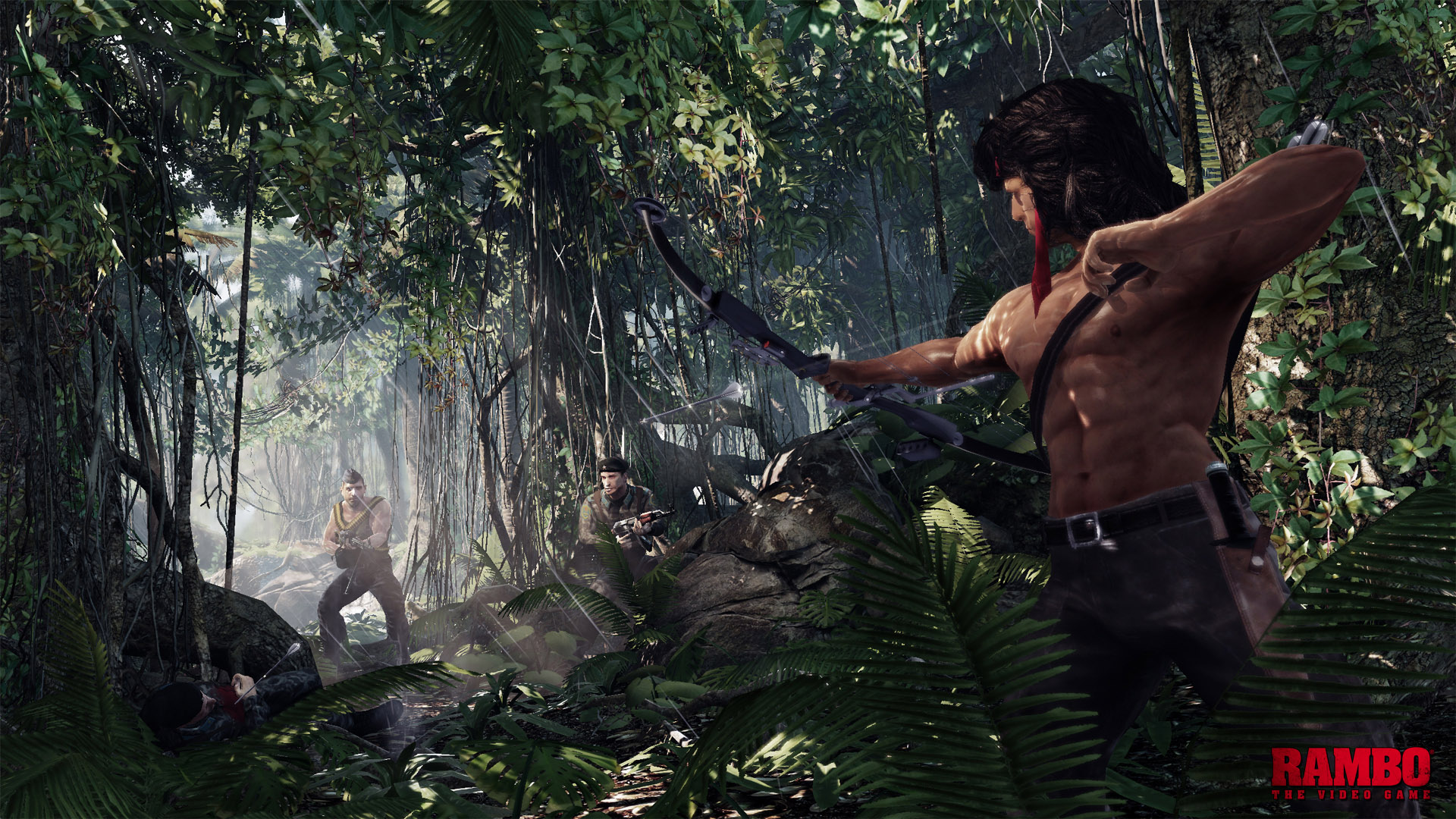 Rambo The Videogame Wallpaper - Rambo The Video Game , HD Wallpaper & Backgrounds