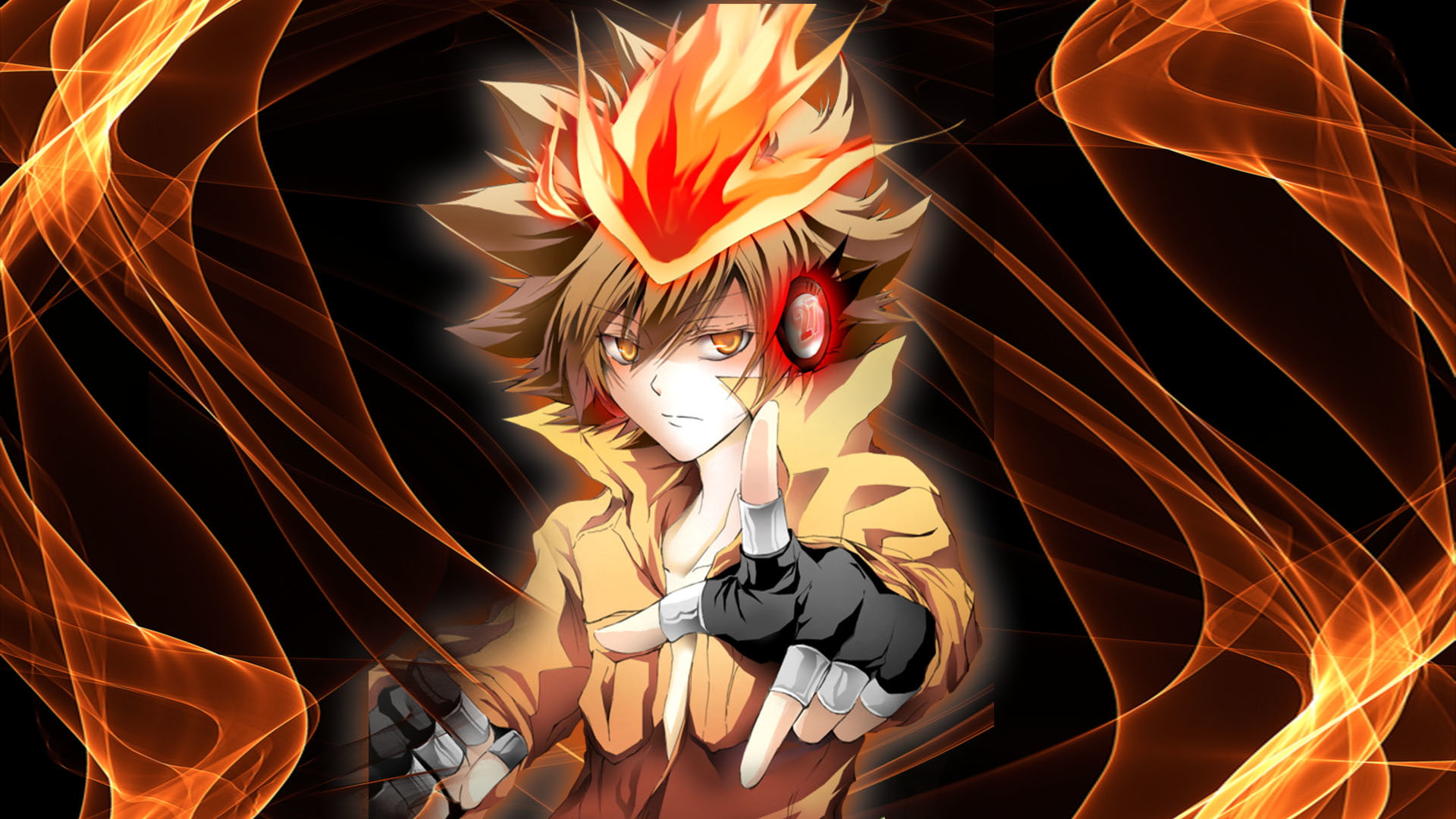 Anime, Katekyō Hitman Reborn , Tsunayoshi Sawada - Sawada Tsunayoshi Wallpaper Hd , HD Wallpaper & Backgrounds