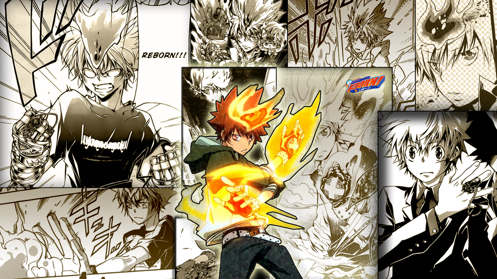 Katekyo Hitman Reborn Wallpapers Hd - Katekyo Hitman Reborn Wallpaper Manga , HD Wallpaper & Backgrounds