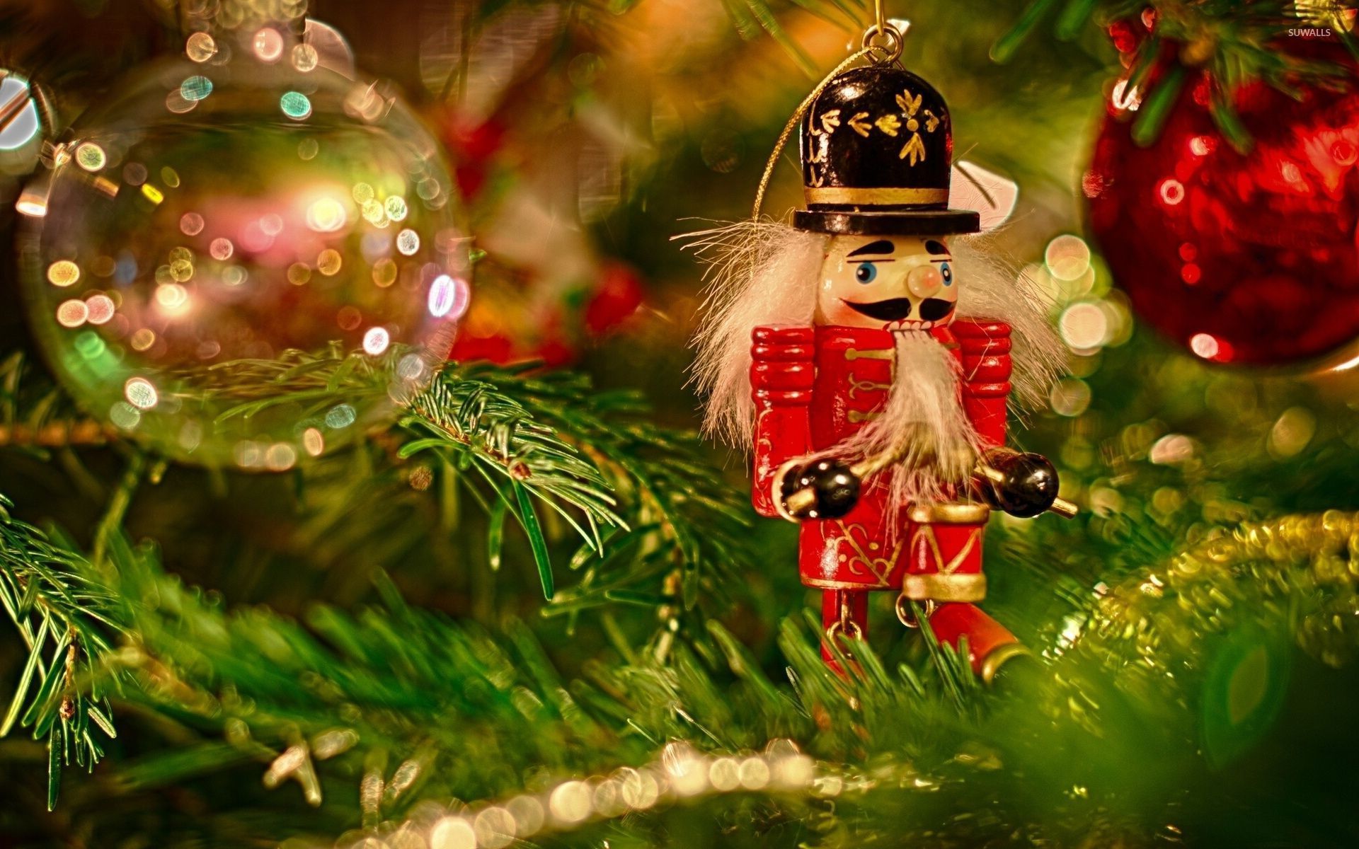 Xmas Tree Wallpaper - Christmas Soldier , HD Wallpaper & Backgrounds