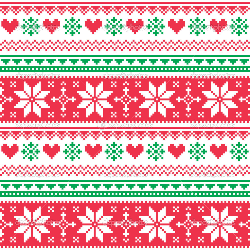 Christmas - Christmas Sweater Pattern Background , HD Wallpaper & Backgrounds
