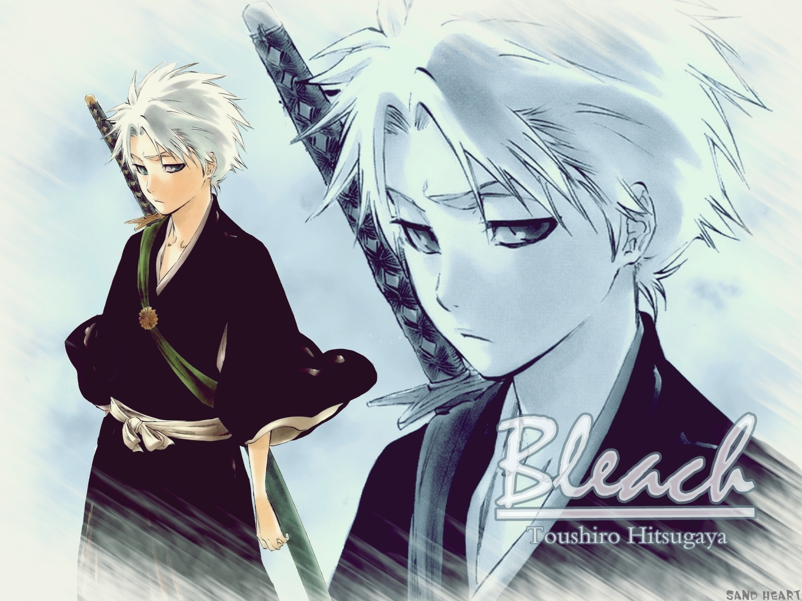 Hitsugaya Wallpaper Unique Bleach Hitsugaya Background - 日 番 谷冬獅 郎 , HD Wallpaper & Backgrounds