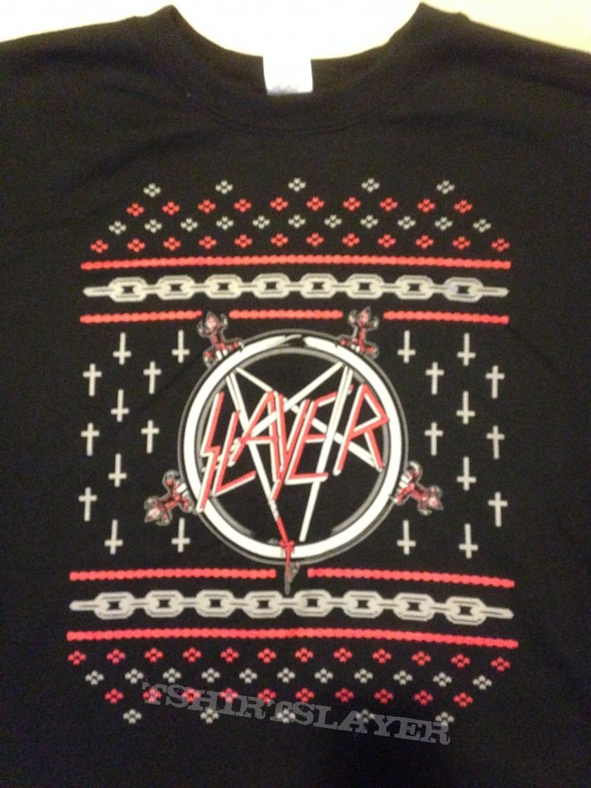 Slayer Christmas Sweater It Was So Bad Ive Send - Sweater , HD Wallpaper & Backgrounds