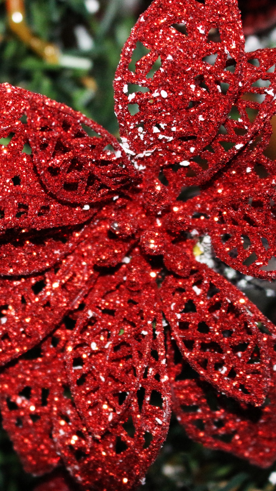 Wallpaper Ornament, Christmas Ornaments, Poinsettia, - Ornament , HD Wallpaper & Backgrounds