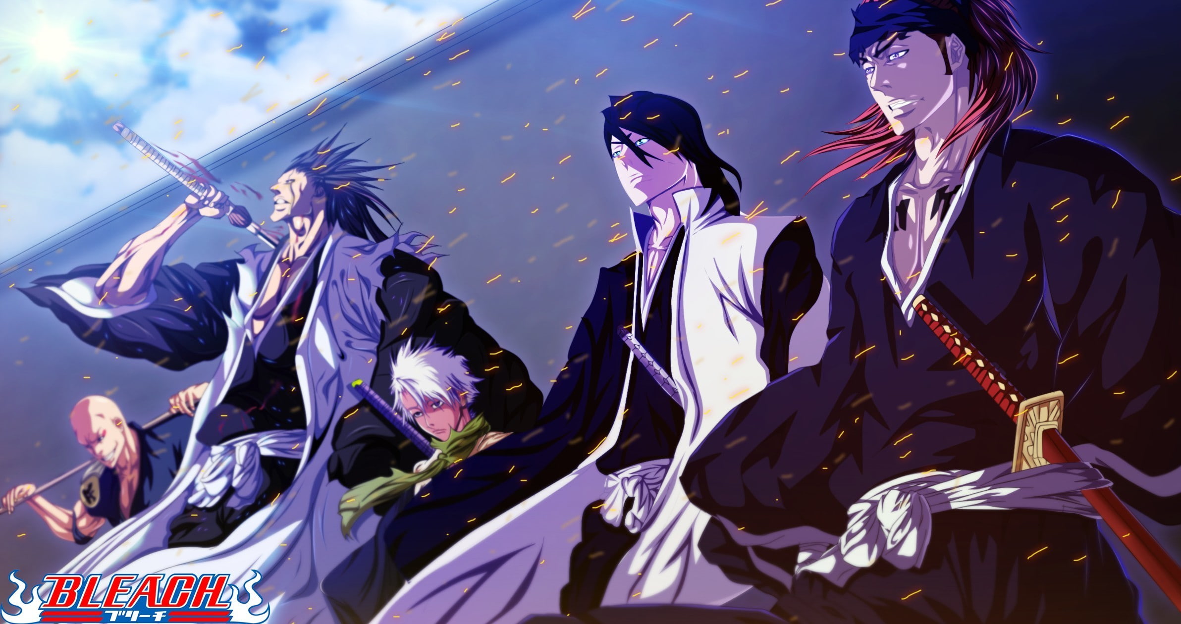 Mugetsu, Ulquiorra Cifer, Hitsugaya Toshiro, Ichimaru - Byakuya Kuchiki Fanart , HD Wallpaper & Backgrounds