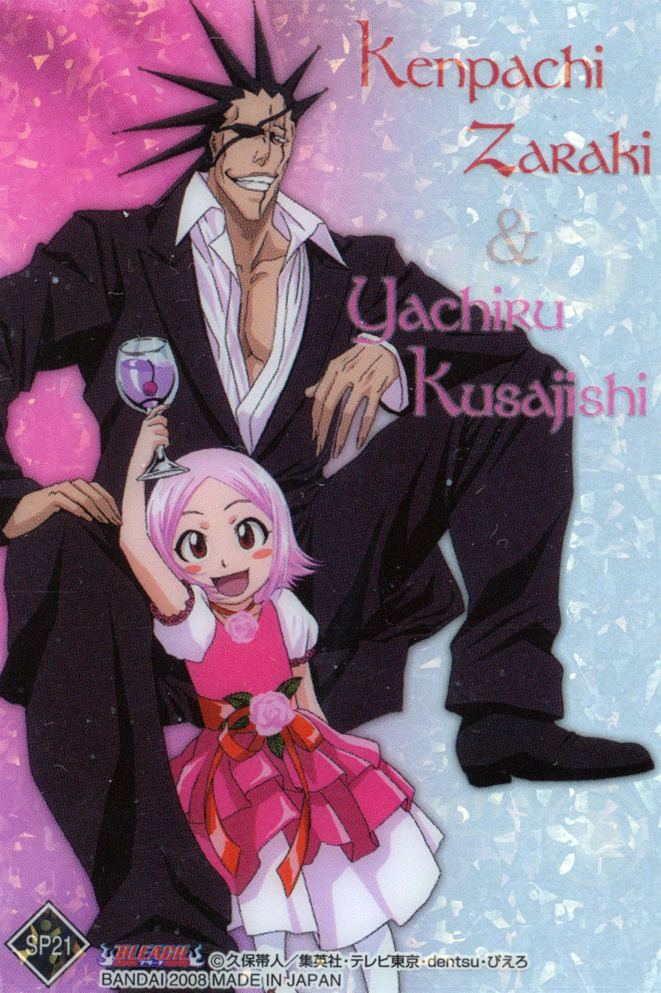 Anime, Kubo Tite, Bleach, Kusajishi Yachiru, Zaraki - Kenpachi Zaraki In A Suit , HD Wallpaper & Backgrounds