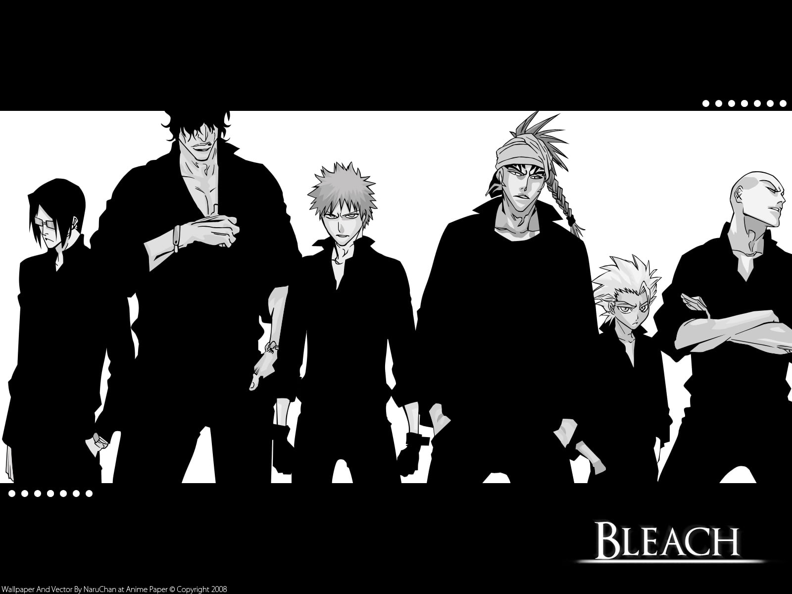 Bleach, Ichigo Kurosaki, Ikkaku Madarame, Renji Abarai, - Abarai Renji , HD Wallpaper & Backgrounds