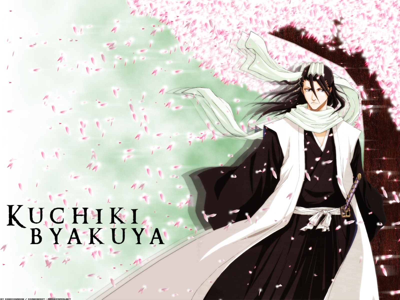 Byakuya - Byakuya Kuchiki , HD Wallpaper & Backgrounds